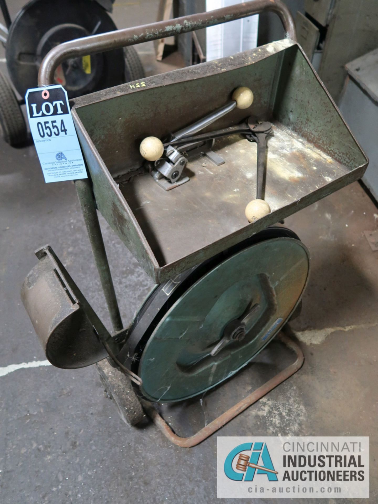 BANDING CART WITH TOOLS