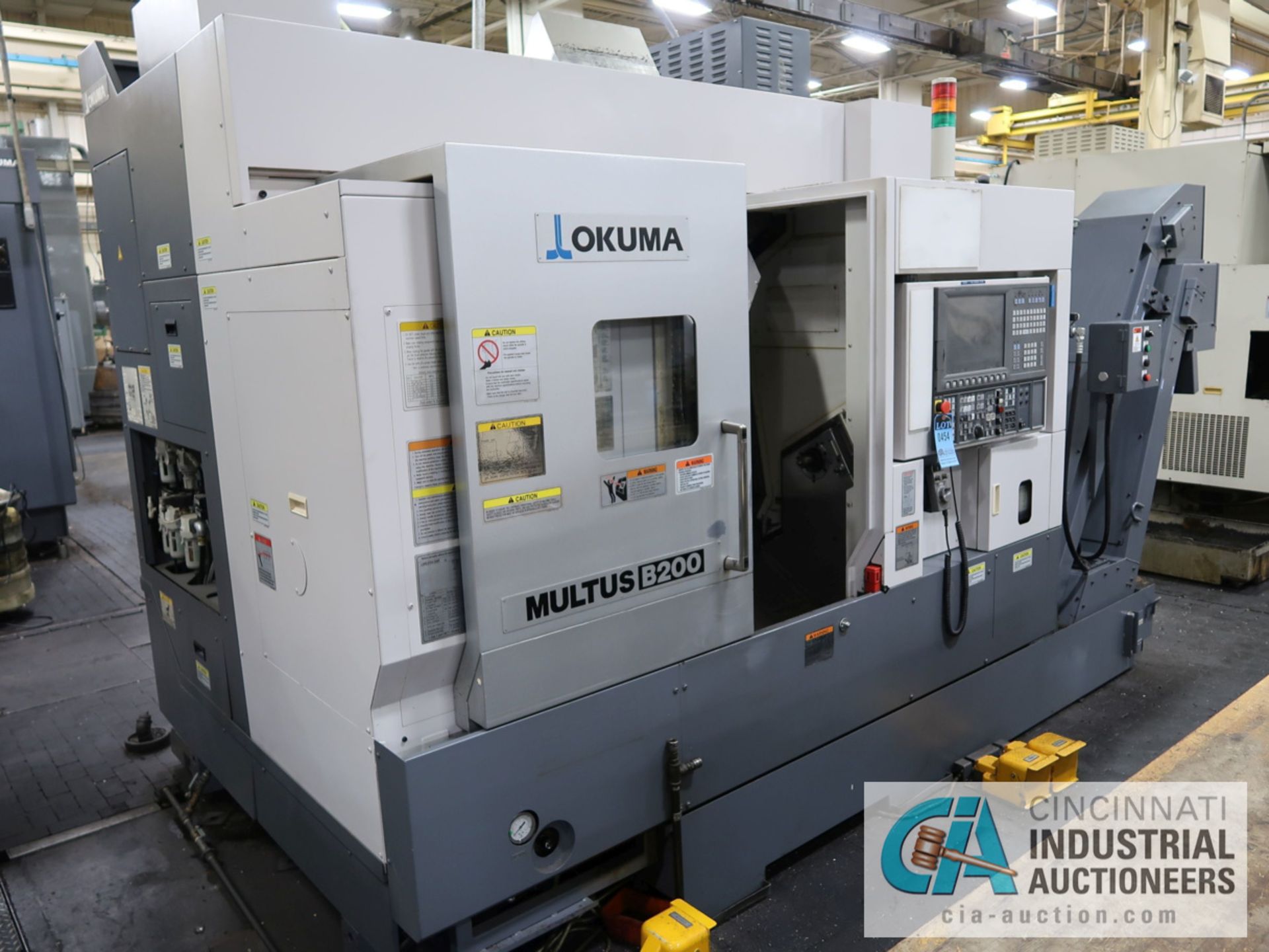 OKUMA MULTUS B200 CNC TURNING AND MILLING CENTER; S/N 153872 (3/2011) - Image 2 of 15