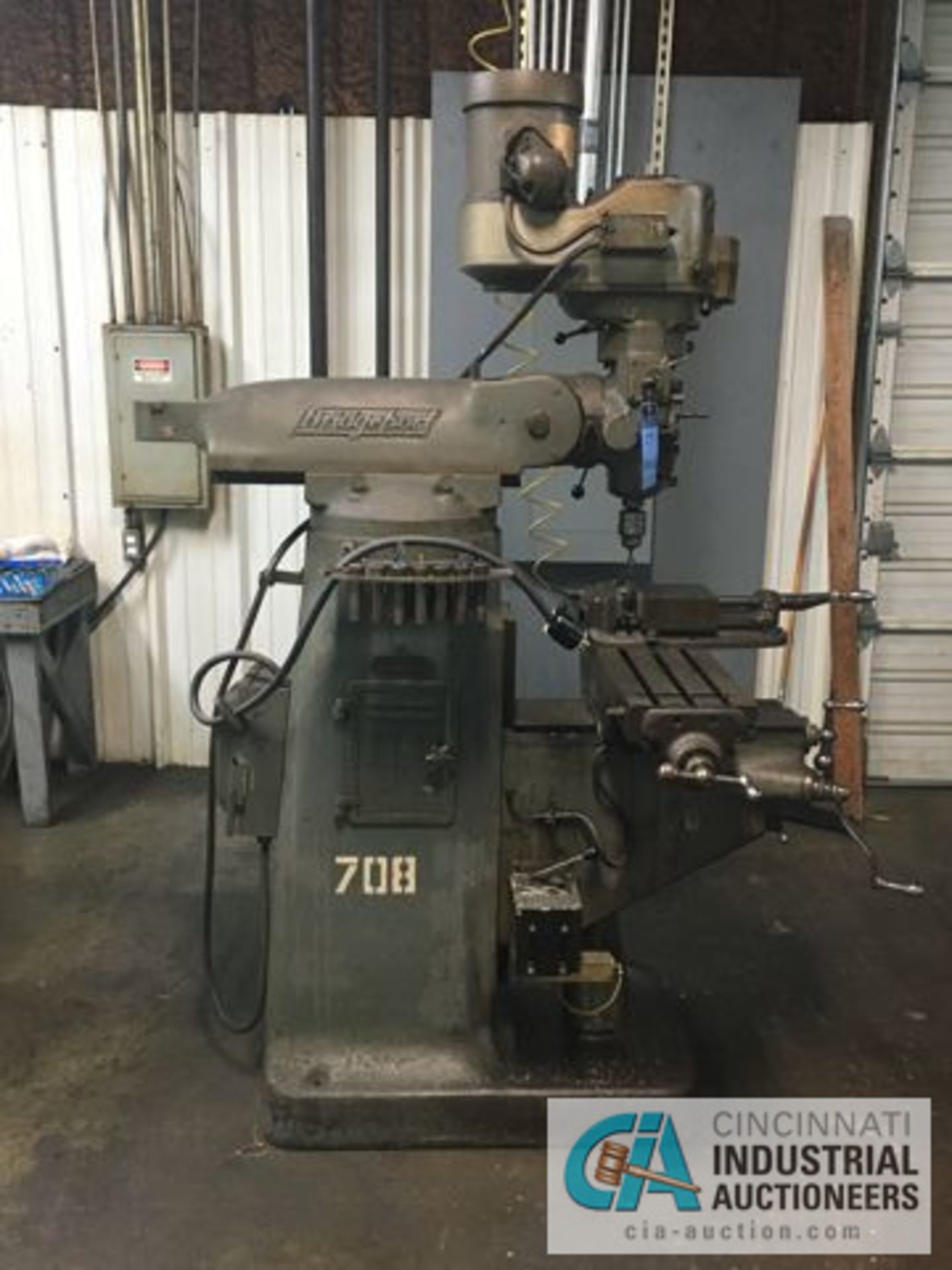 2-HP BRIDGEPORT SERIES I VERTICAL MILL - Image 2 of 3