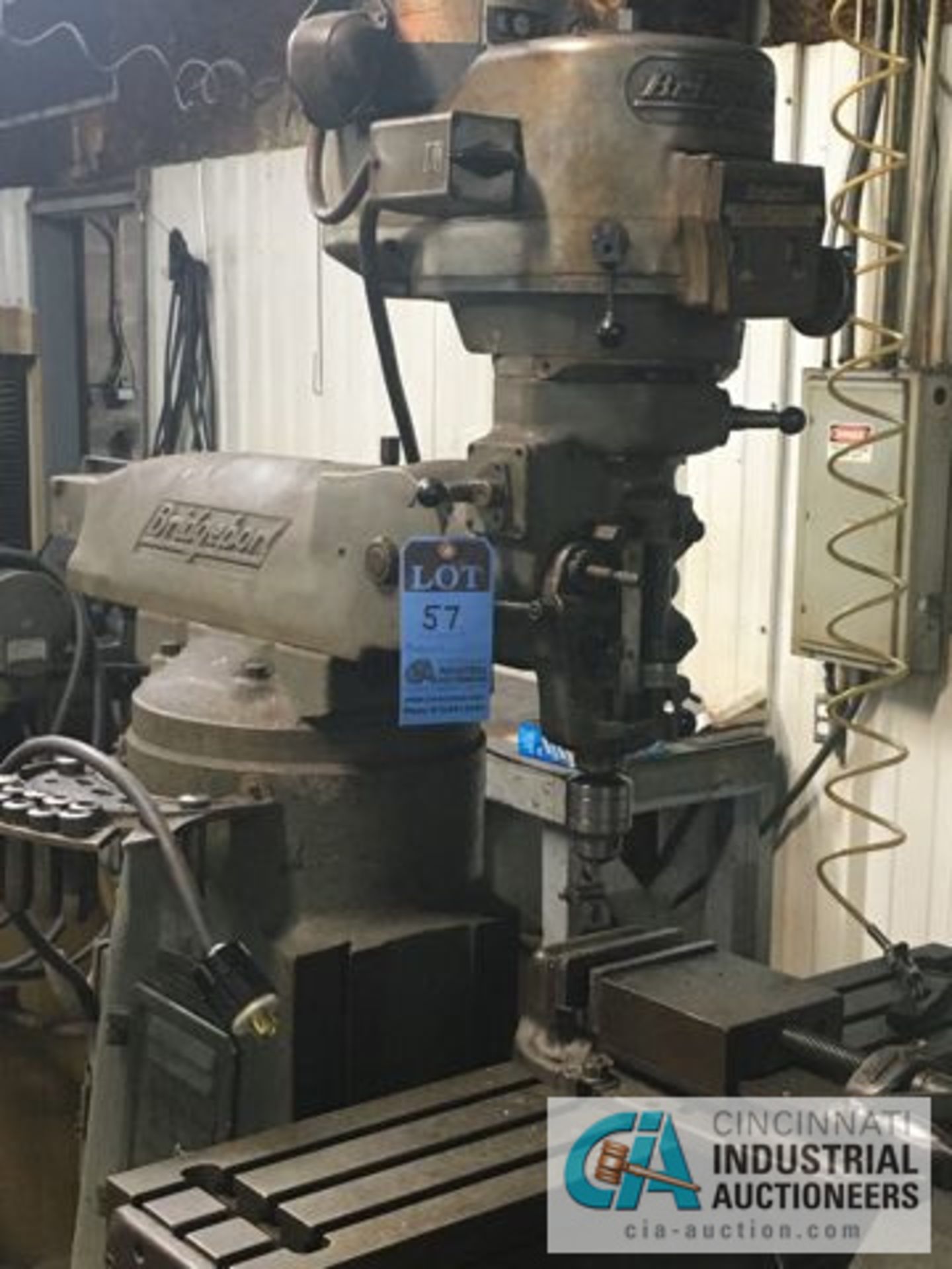 2-HP BRIDGEPORT SERIES I VERTICAL MILL