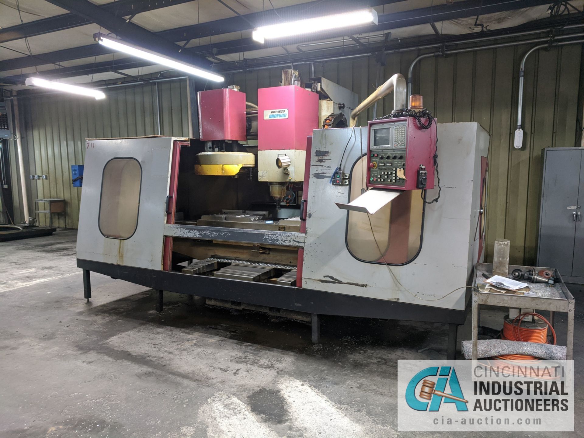 (Former lot 31) JOHNFORD MODEL VMC1620 CNC VMC; S/N F6052 (NEW 1996), Magnetic Chuck Not Included