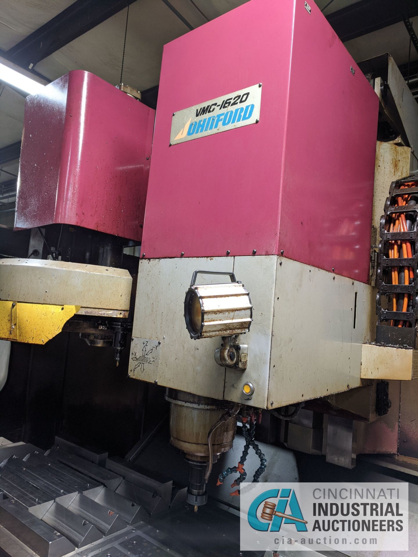 (Former lot 31) JOHNFORD MODEL VMC1620 CNC VMC; S/N F6052 (NEW 1996), Magnetic Chuck Not Included - Image 11 of 16