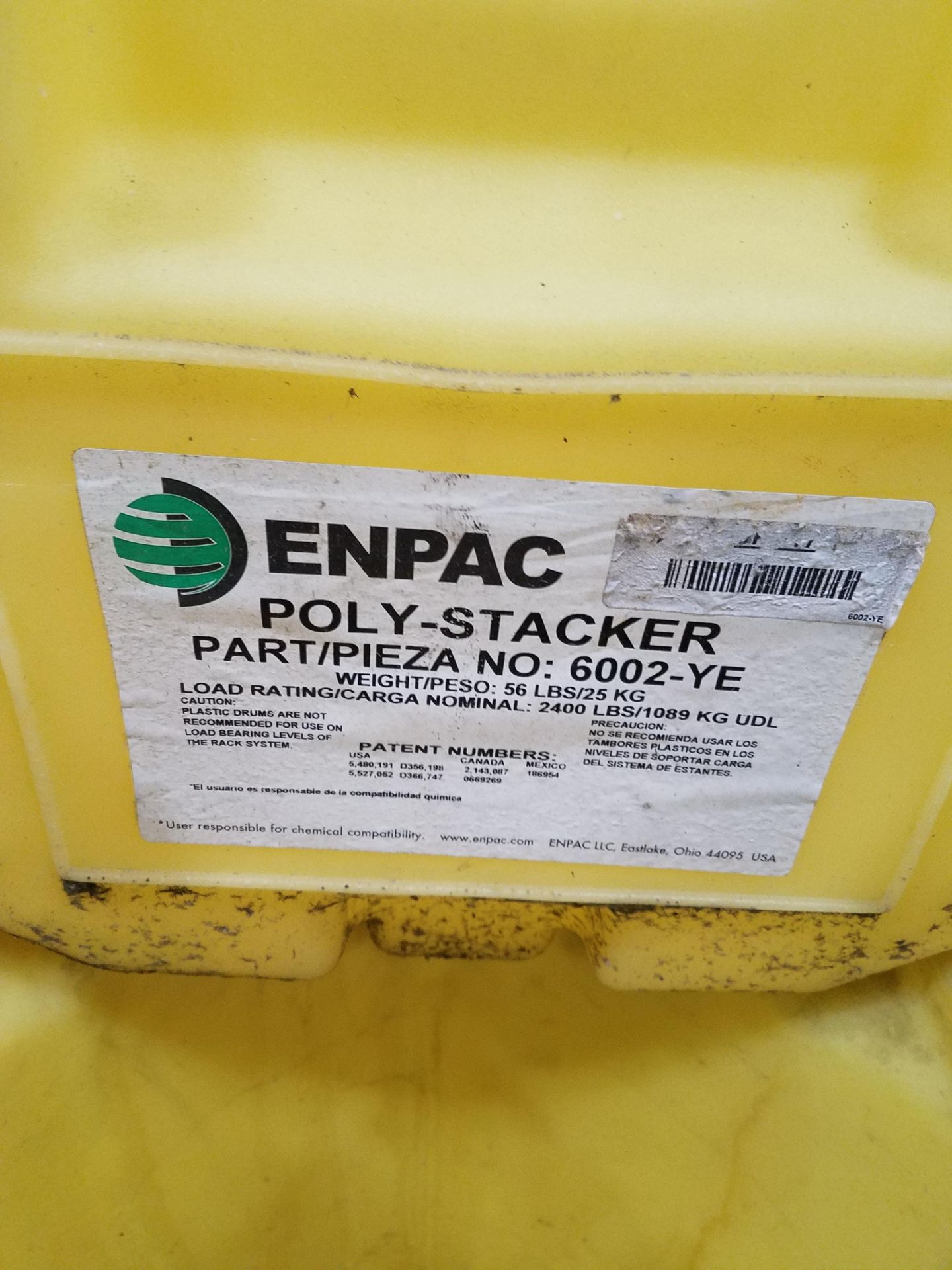 ENPAC POLY-RACKER DRUM SPILL RACKS - Image 2 of 2