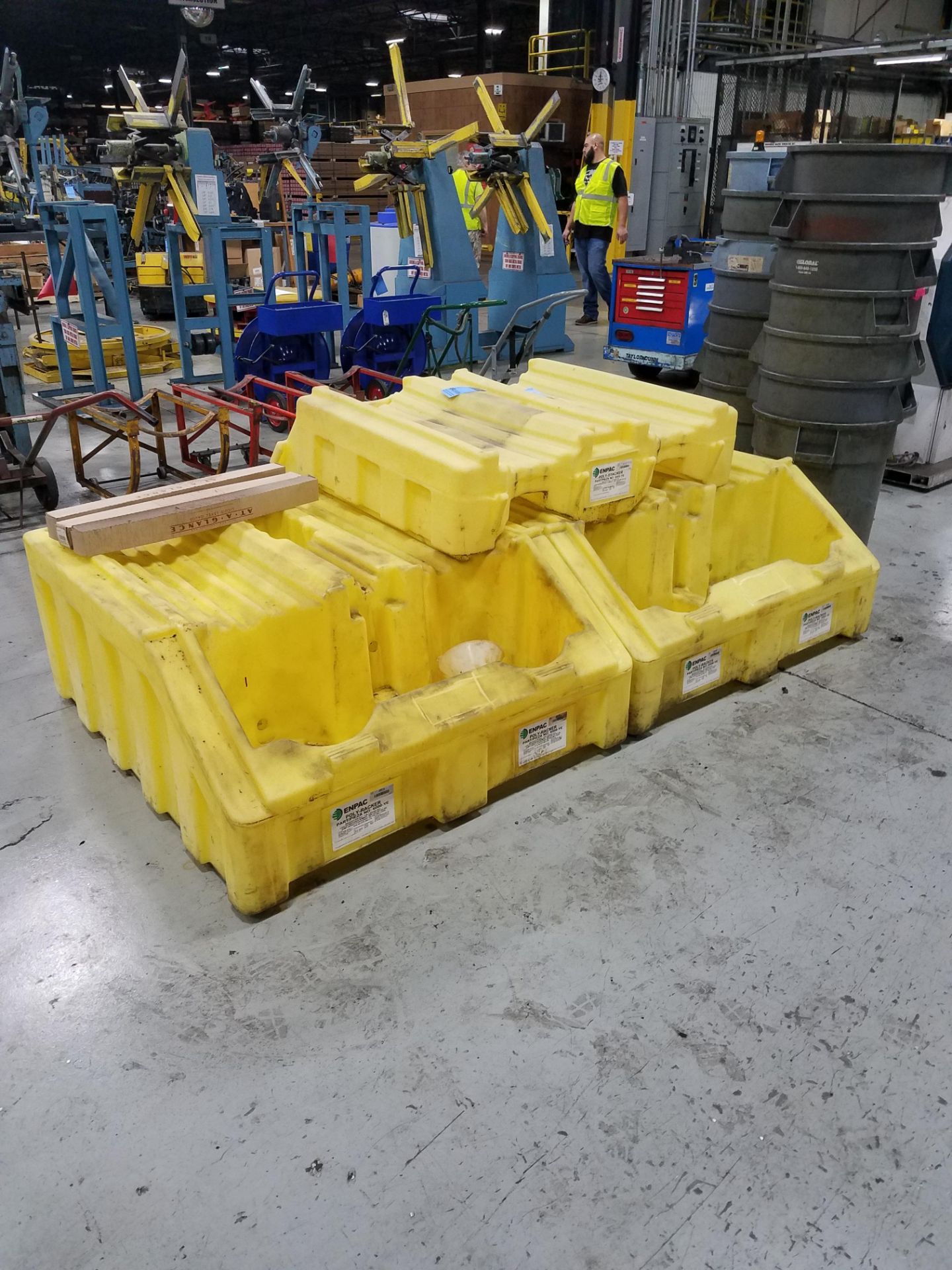 ENPAC POLY-RACKER DRUM SPILL RACKS