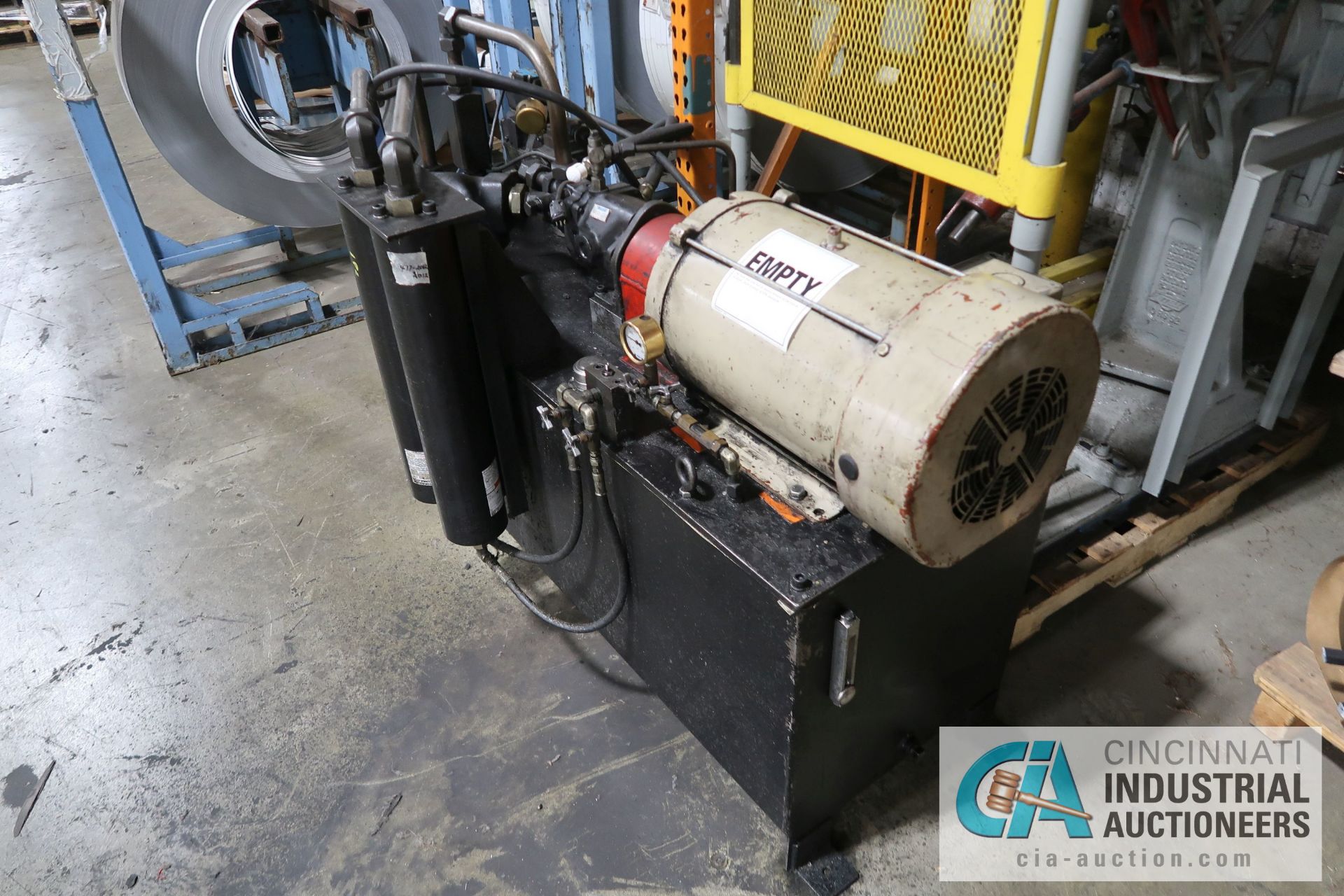 15-HP HYDRAULIC UNIT (BEHIND LINE 17) - Image 3 of 3