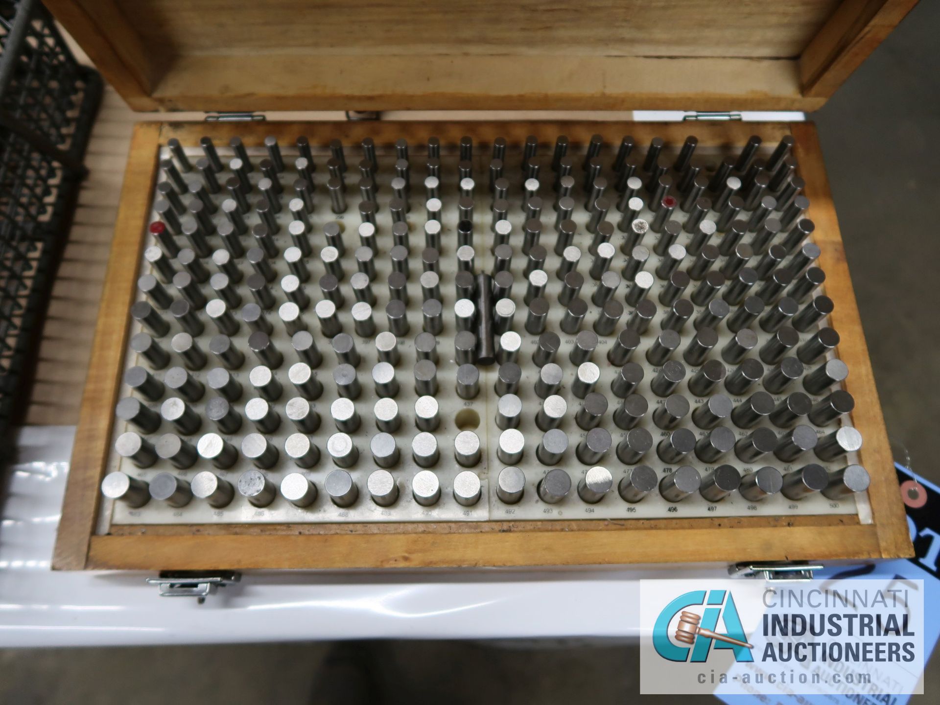 (LOT) PIN-GAGE SETS TO .500"