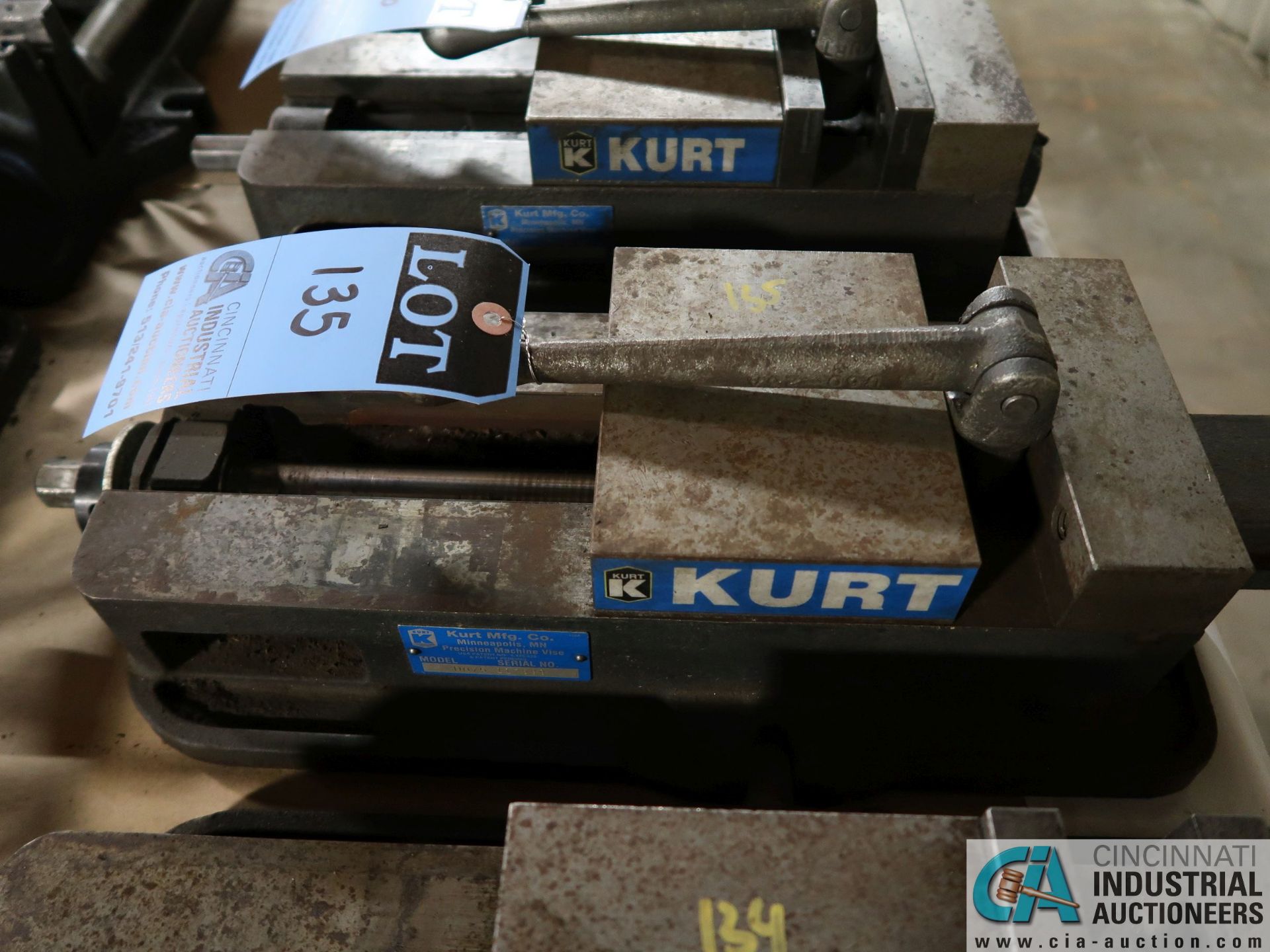 6" KURT MODEL D675 PRECISION MILL VISE