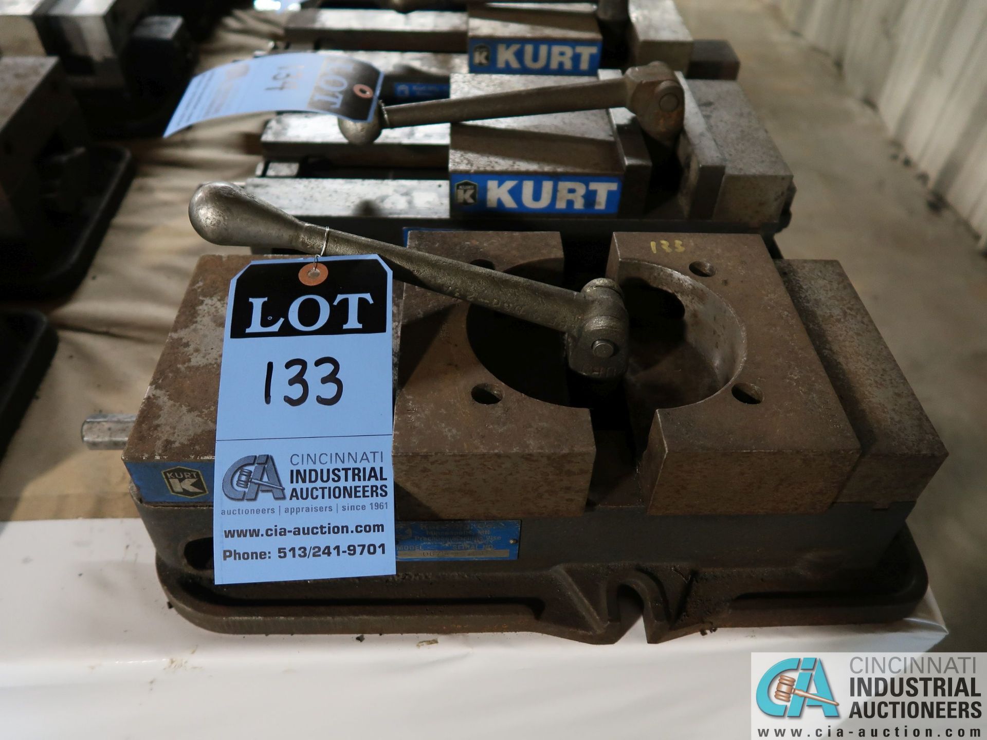 6" KURT MODEL D675 PRECISION MILL VISE