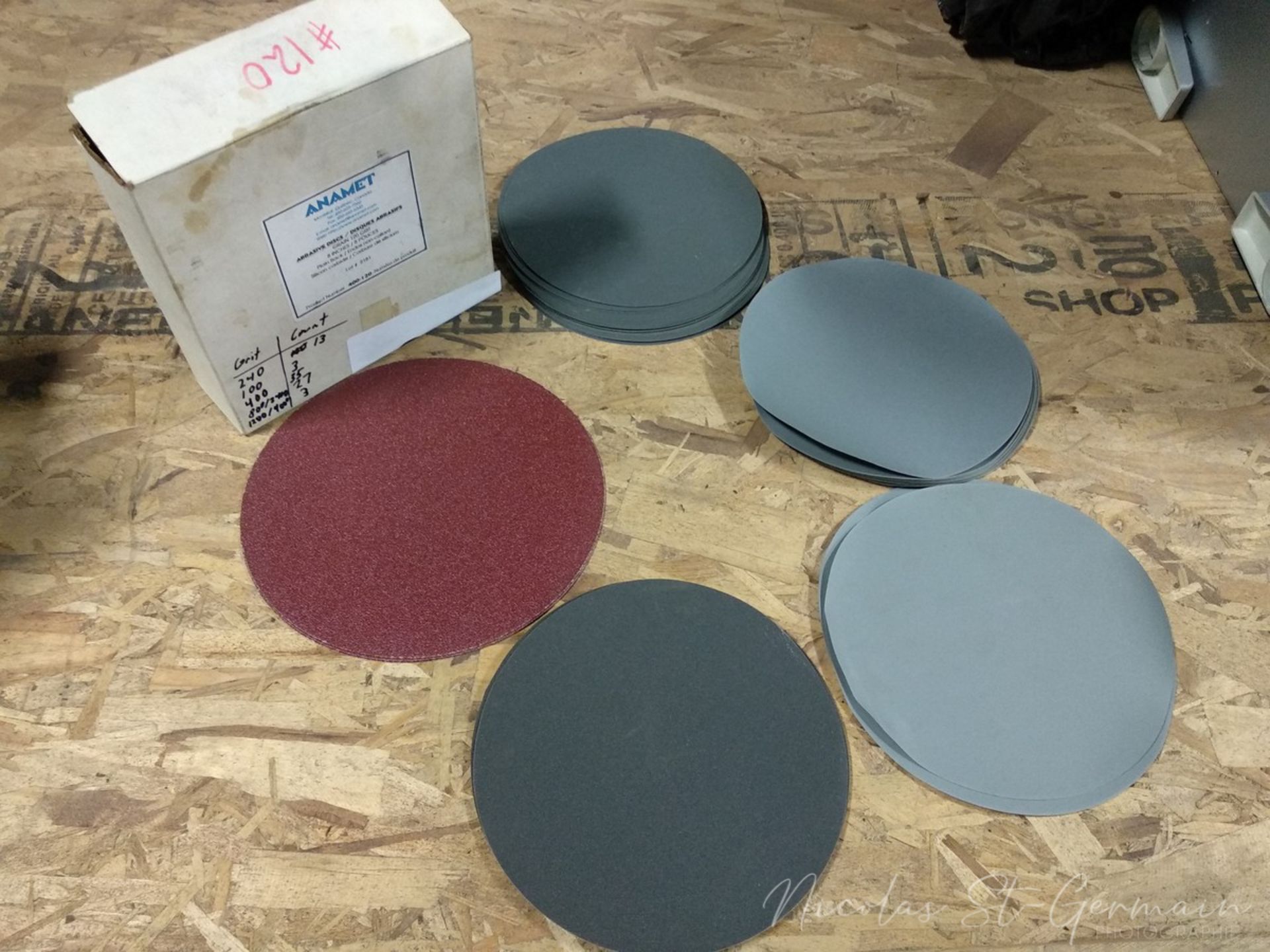 Assorted Abrasive Disks, 81 count