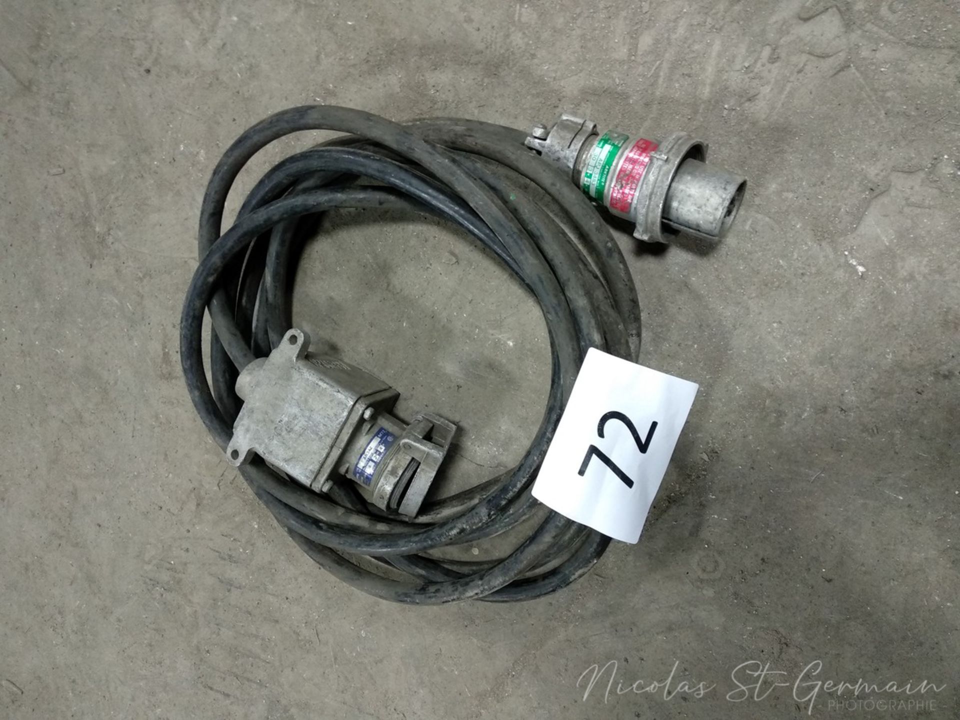 23' 3 Phase 30A 600V Power Cable Assembly - Image 3 of 3