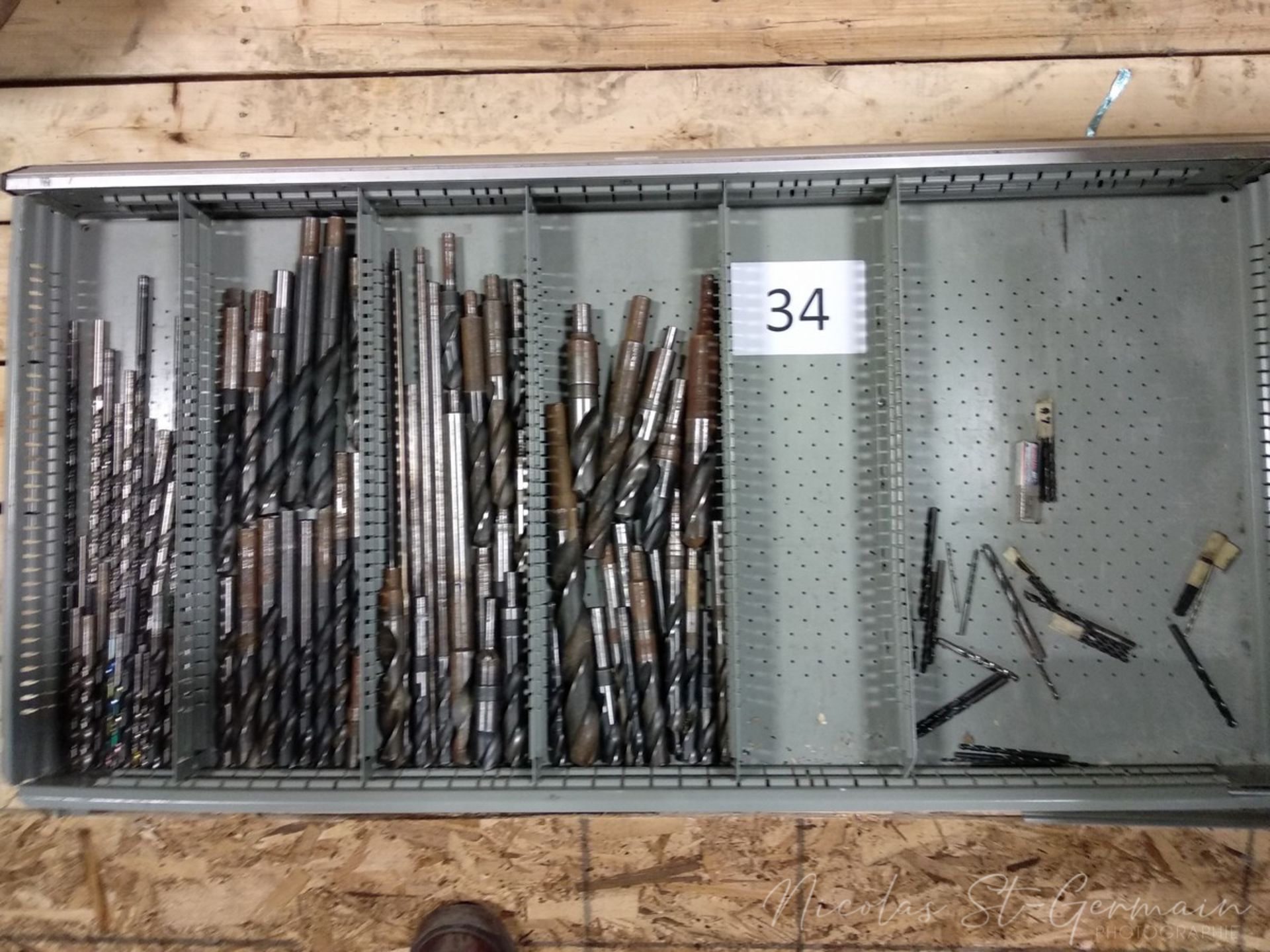 Drill Bits (Drawer 8 NOT INCLUDED)