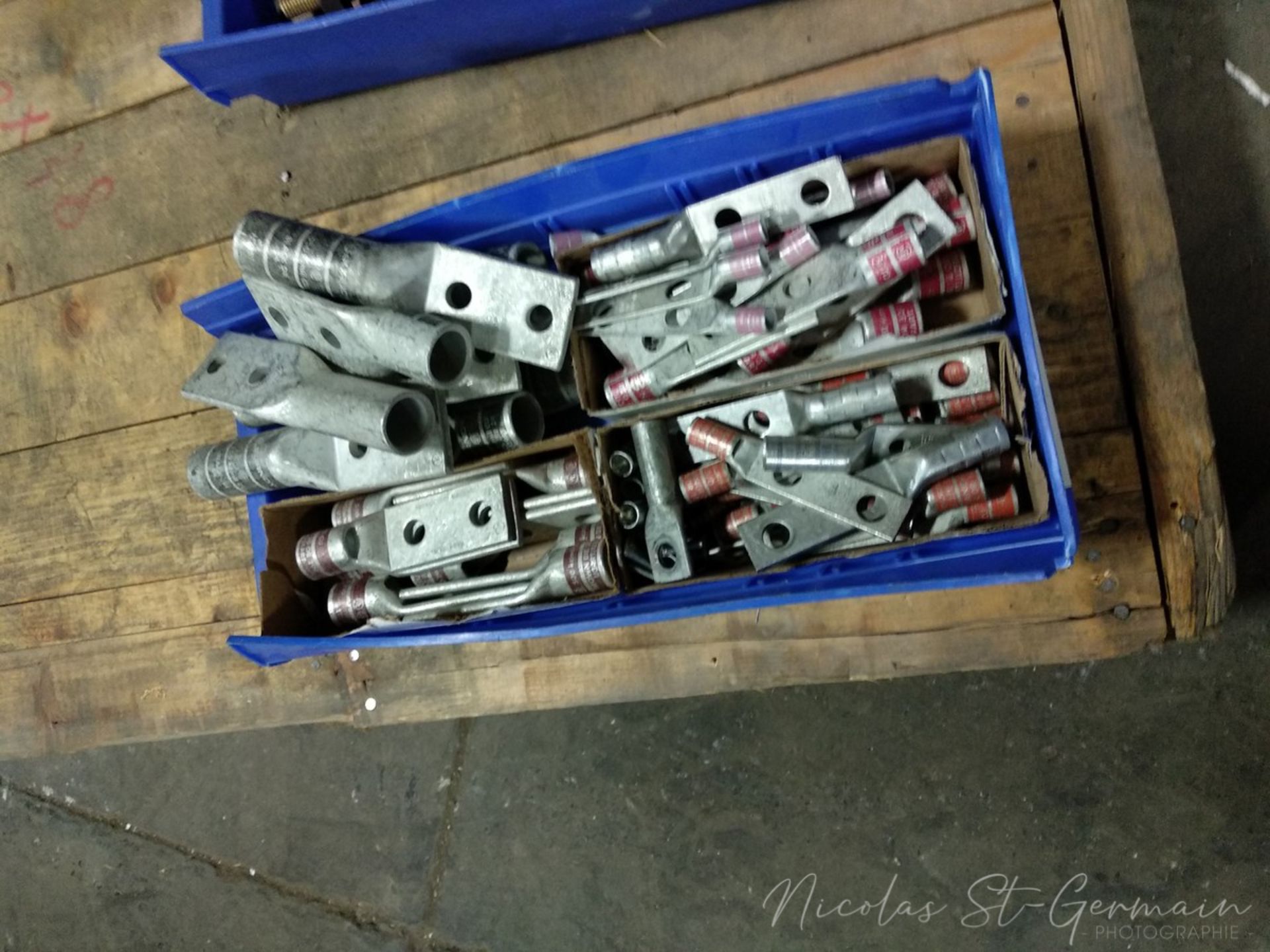 Electrical Contacts, Heavy Duty, Aluminum(?) - Image 2 of 3