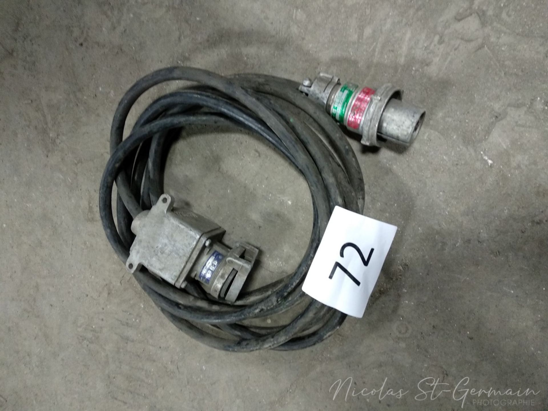 23' 3 Phase 30A 600V Power Cable Assembly - Image 2 of 3