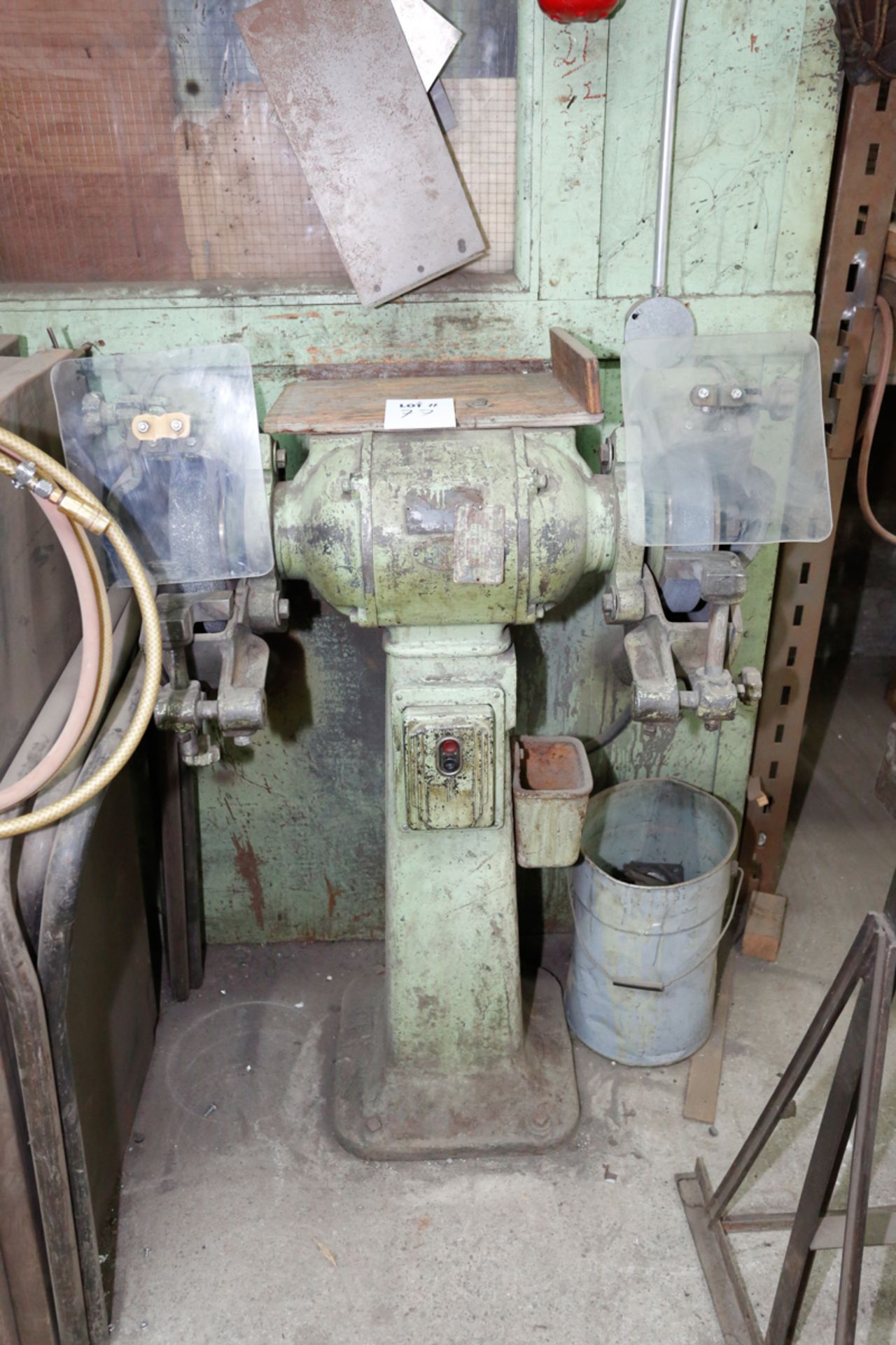 CLARK 5 HP PEDESTAL GRINDER