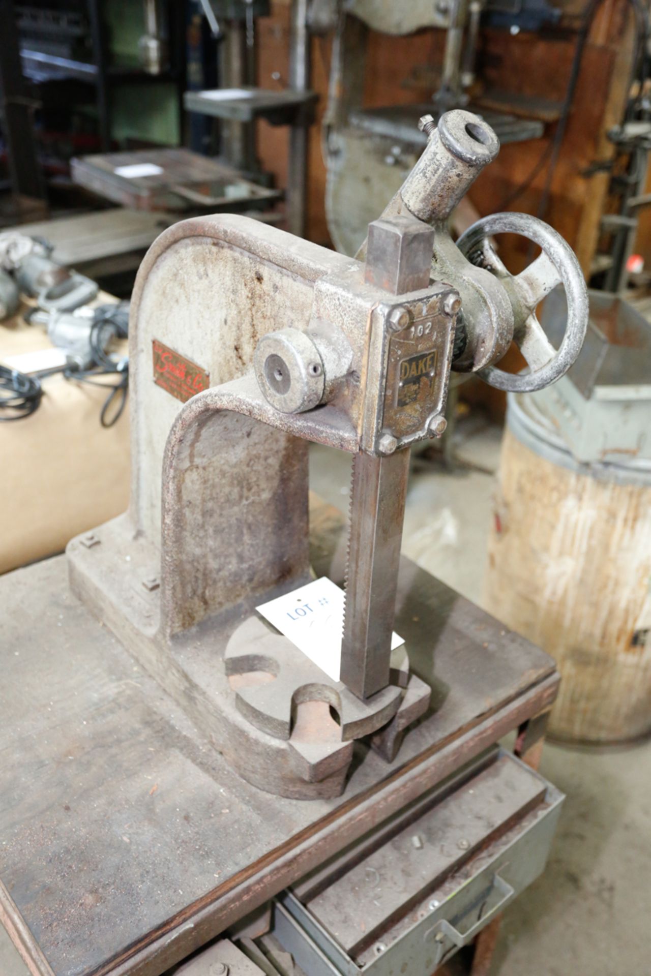 DAKE ARBOR PRESS, 1/2 TON