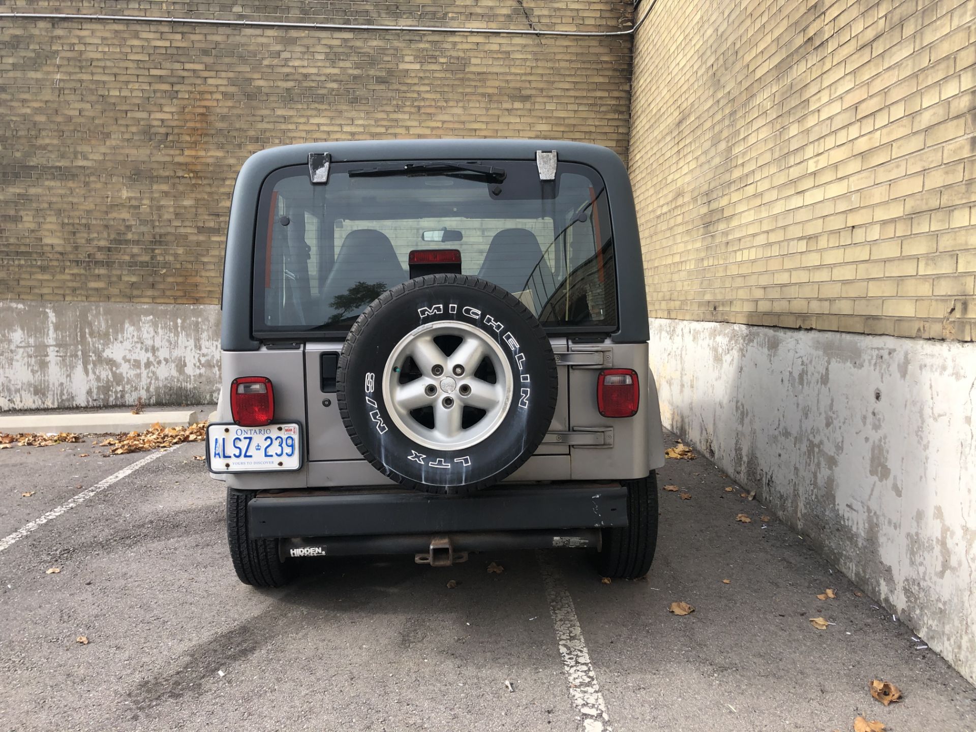 Jeep TJ - 2001 c/w snowplow (C072) - Image 4 of 9