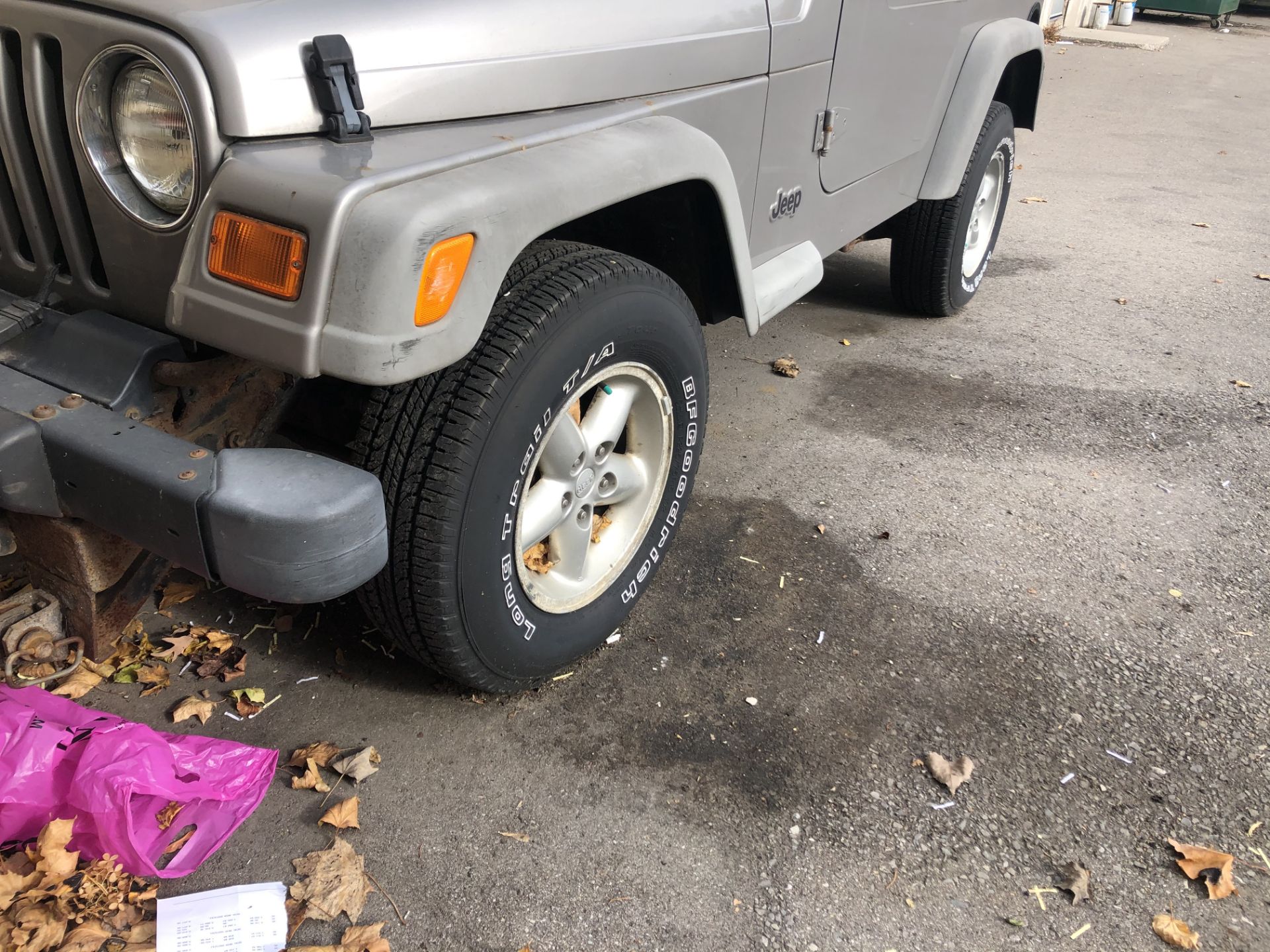 Jeep TJ - 2001 c/w snowplow (C072) - Image 6 of 9