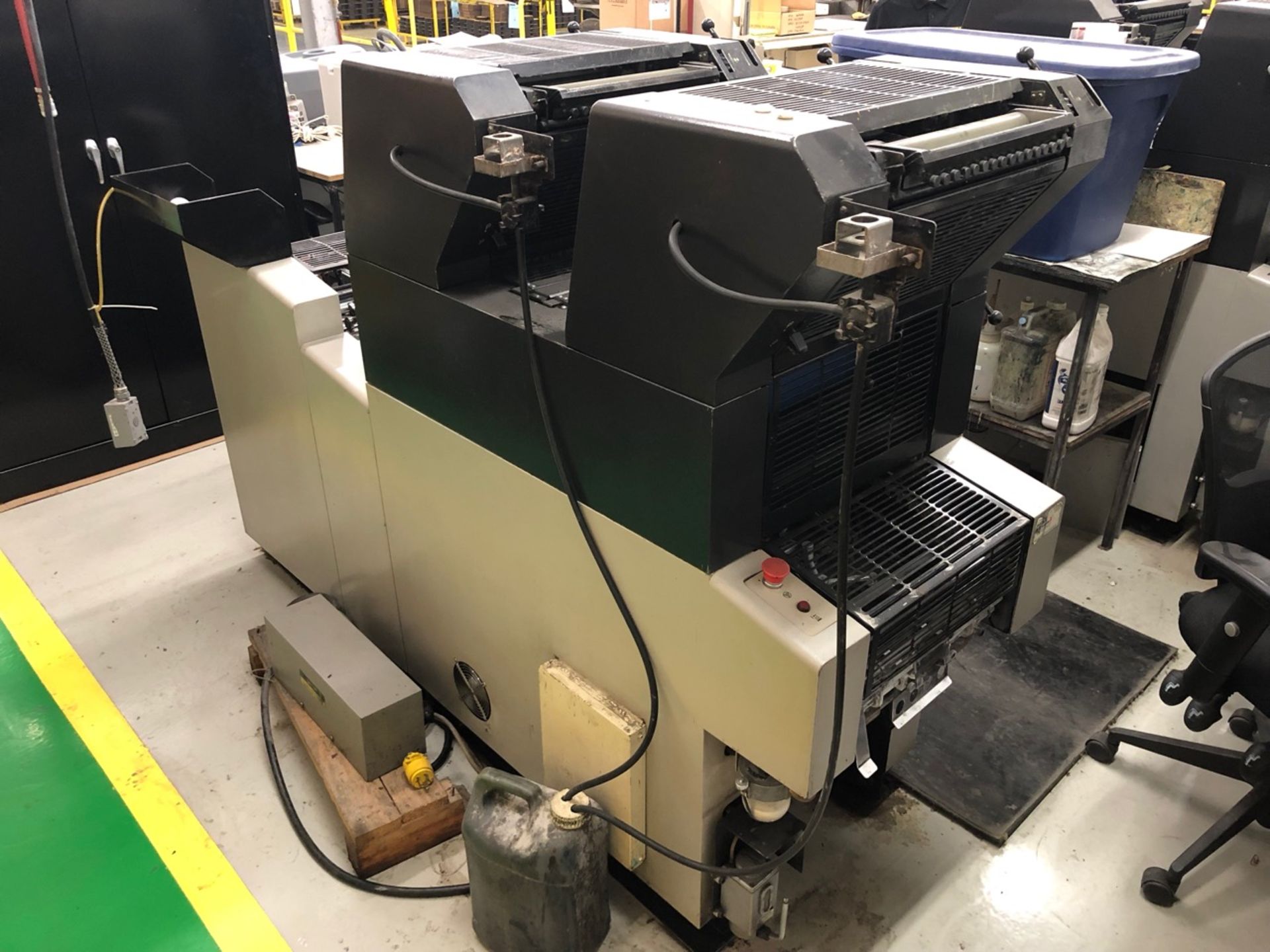 TOKO 2-COLORS OFFSET PRINTING PRESS MOD. R2, 11" X 19" CAP., 230V/60HZ, S/N: 140204 (LOCATED IN ST- - Image 5 of 7