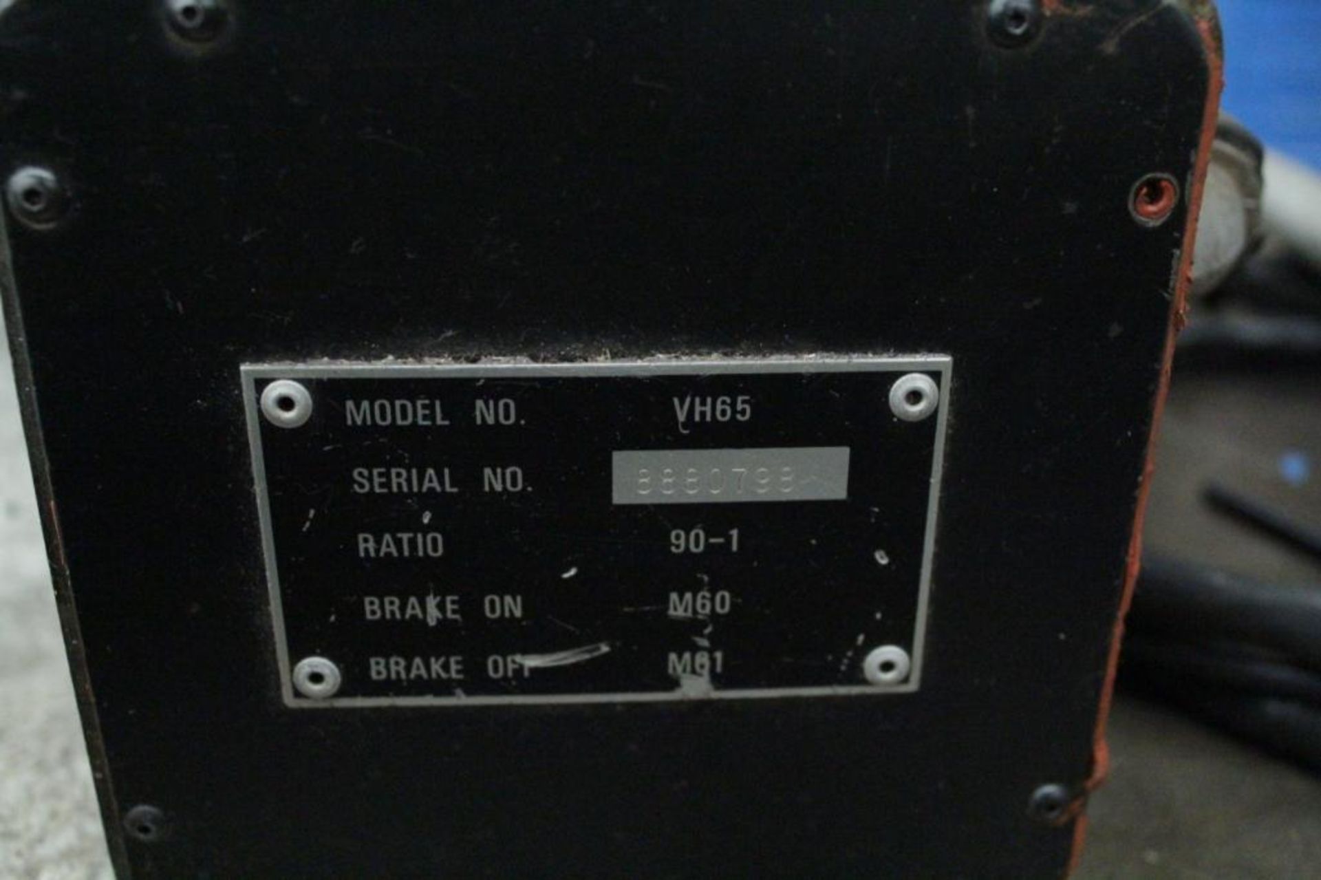Fadal VH65 4th axis rotary table - Image 6 of 6