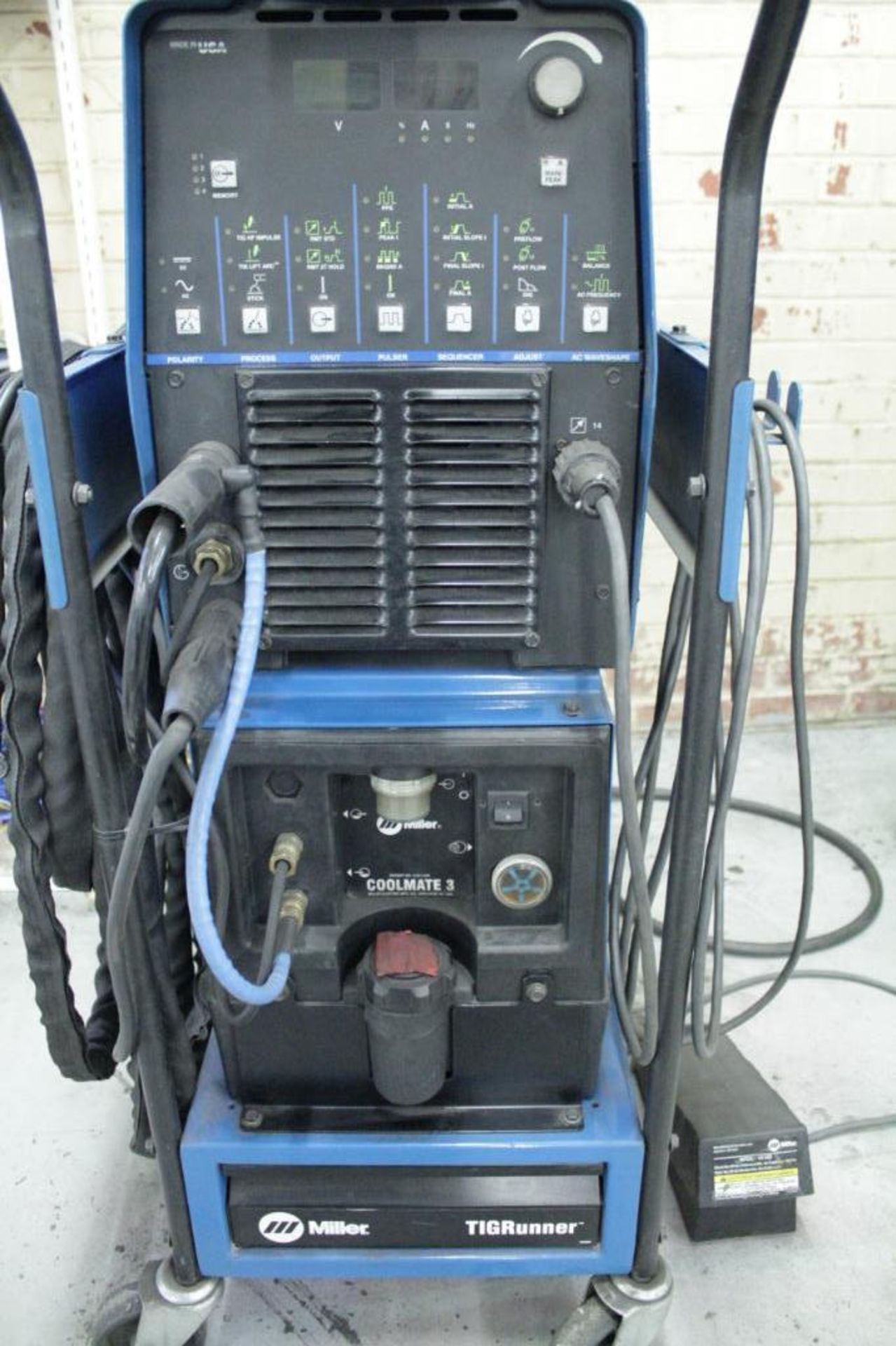 Miller Dynasty 300DX tig welder complete package w/ foot control - Image 3 of 6