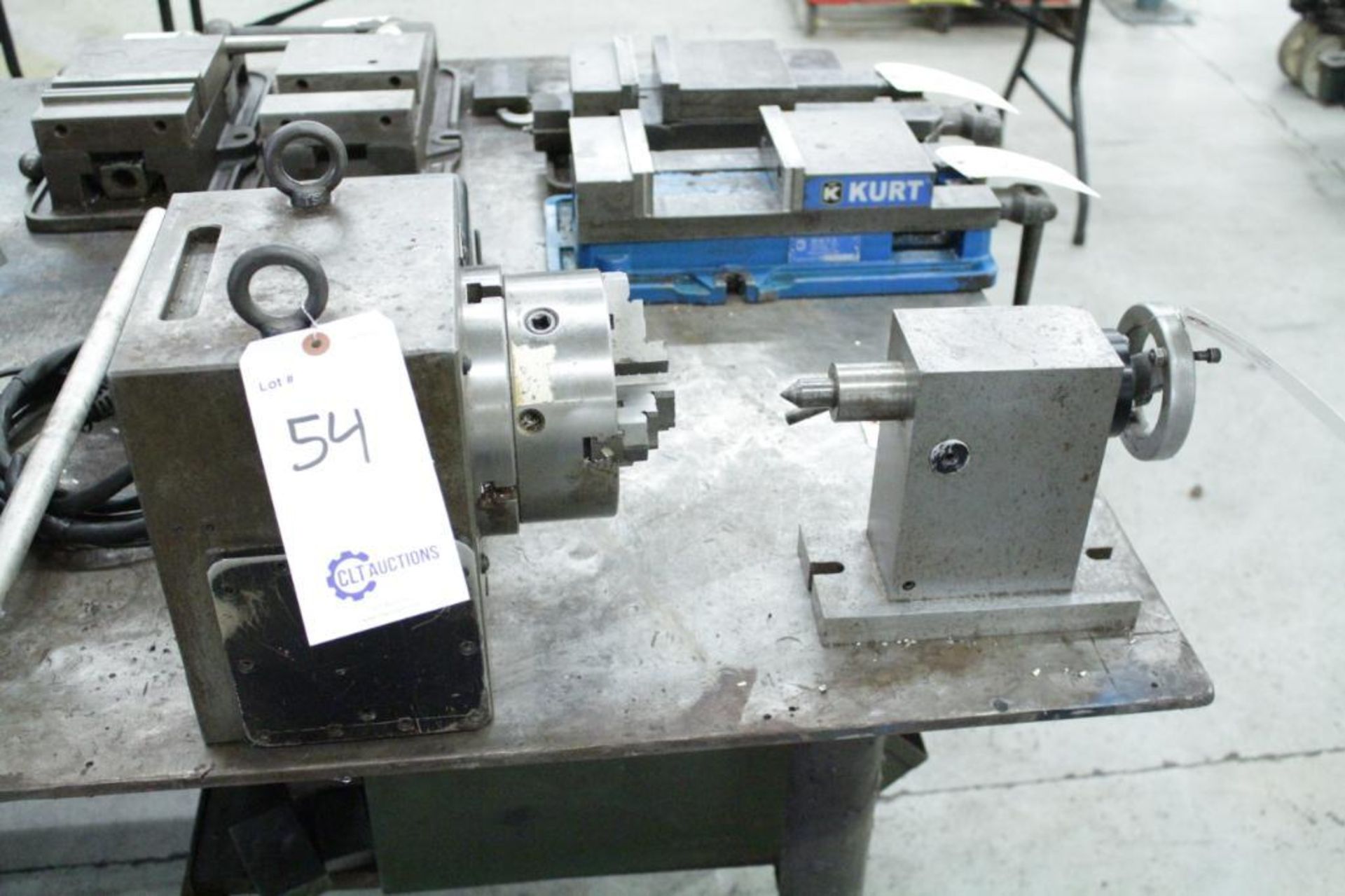Fadal VH65 4th axis rotary table