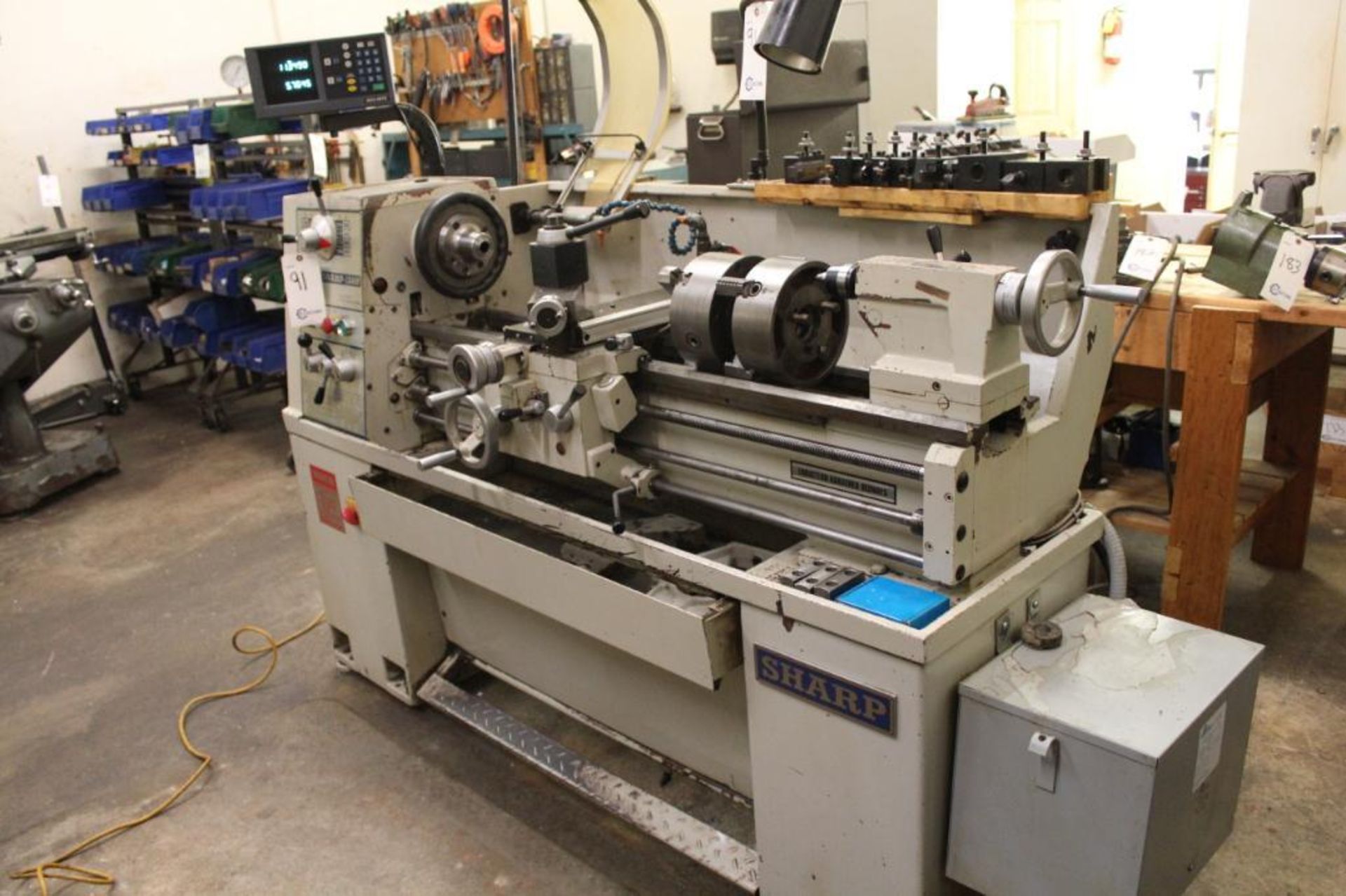 Sharp 1340F Gap bed lathe