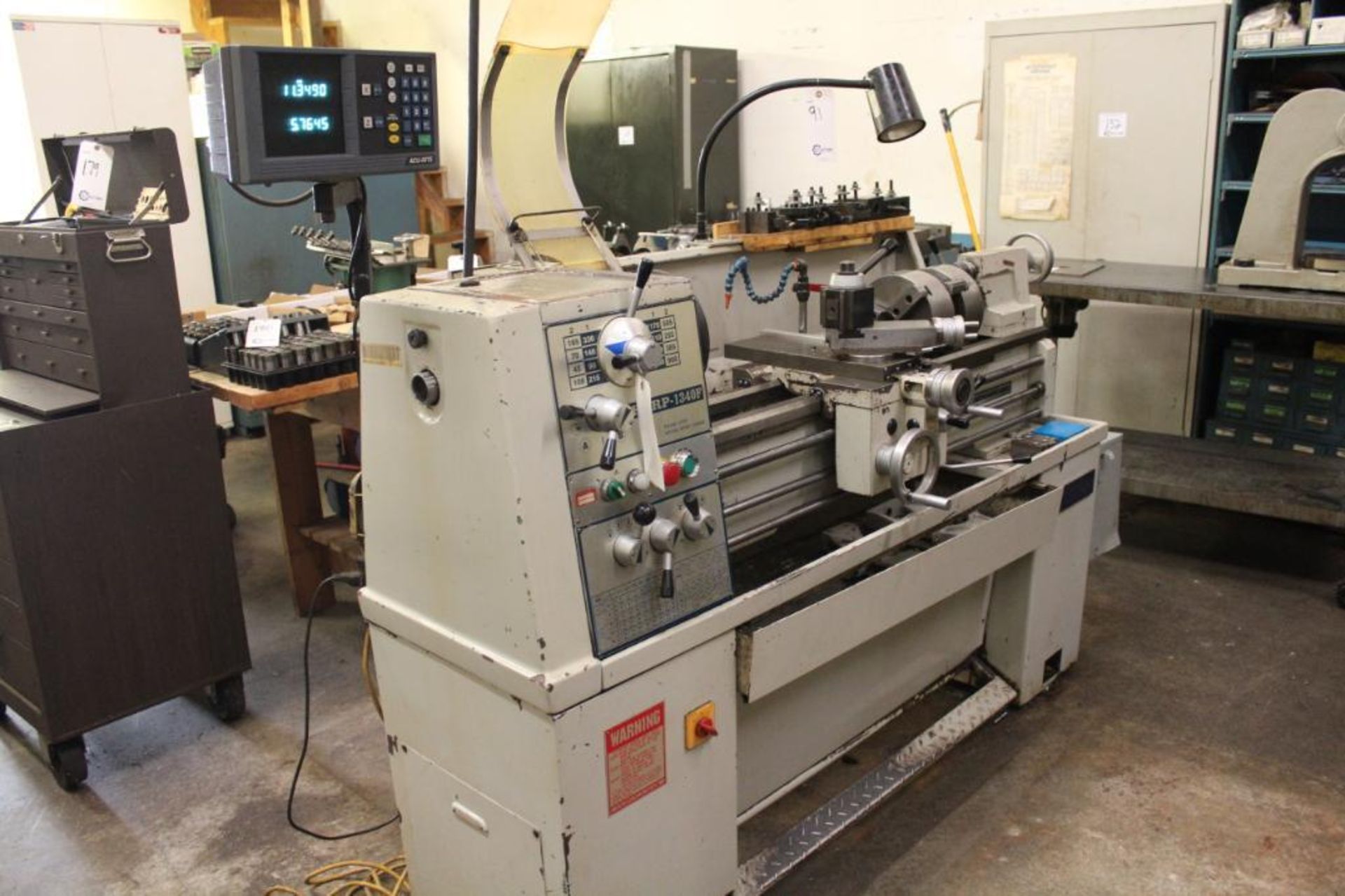 Sharp 1340F Gap bed lathe - Image 13 of 13