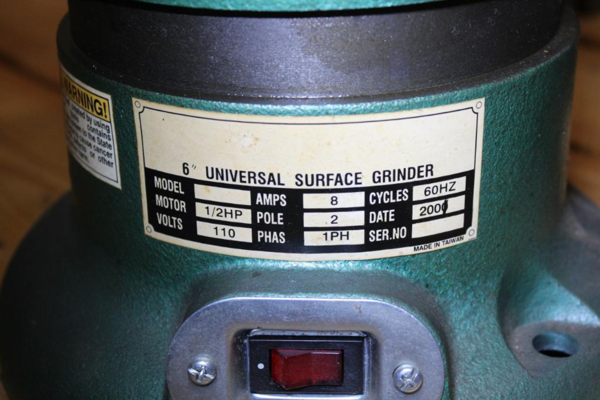 6" universal surface grinder - Image 5 of 6