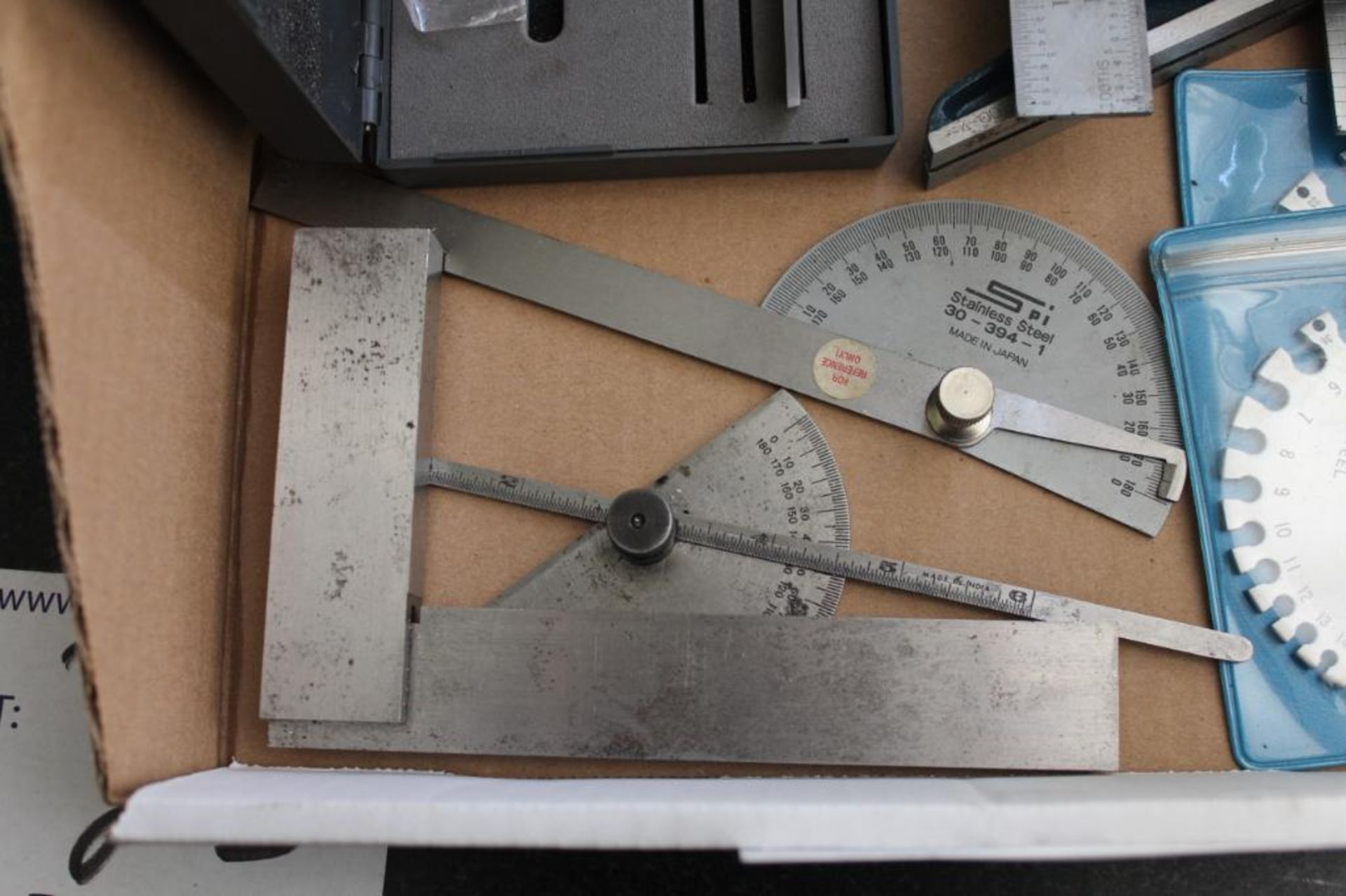 Precision squares & protractor - Image 4 of 5