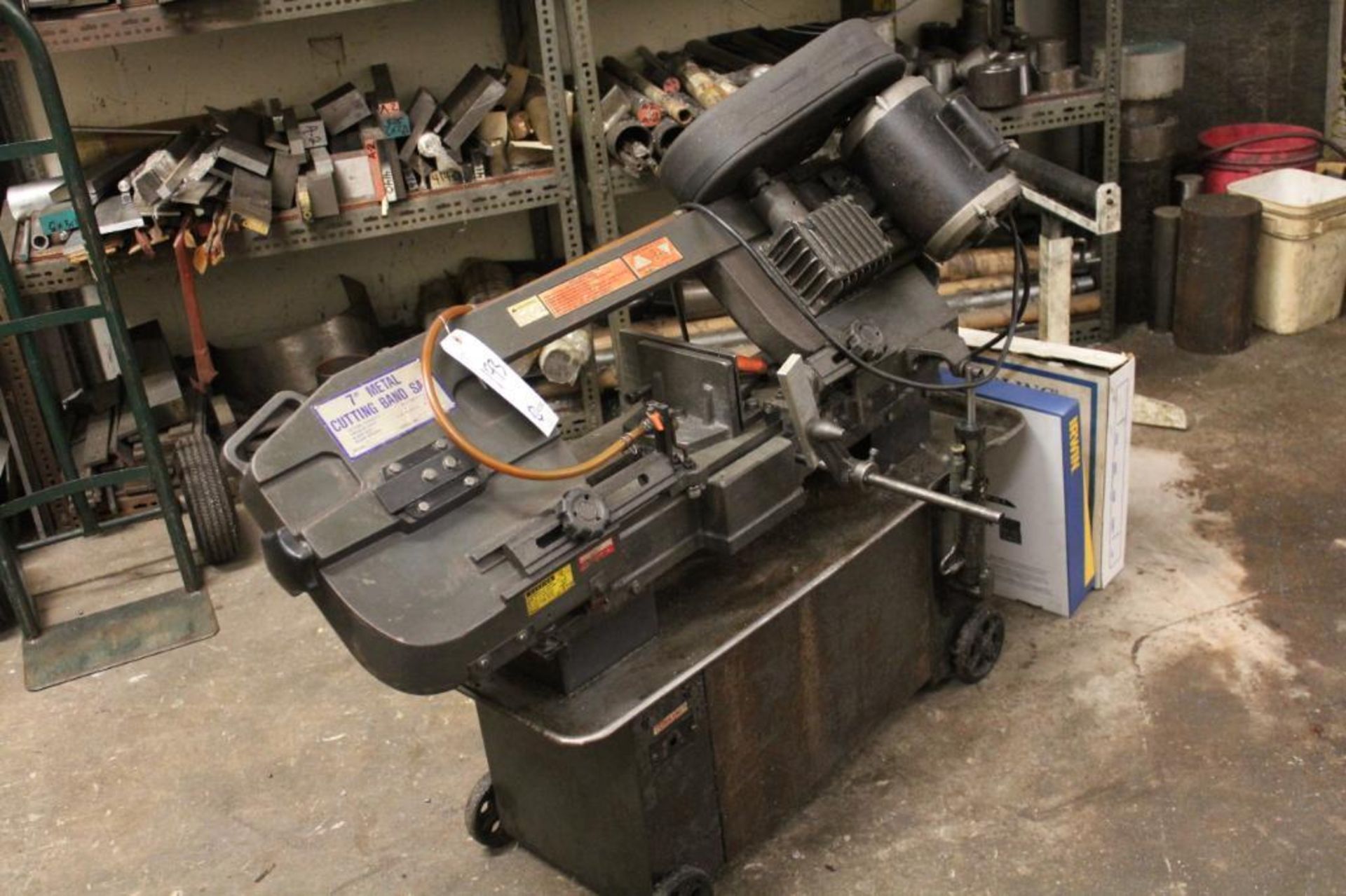 7" horizontal bandsaw model 3024-00620