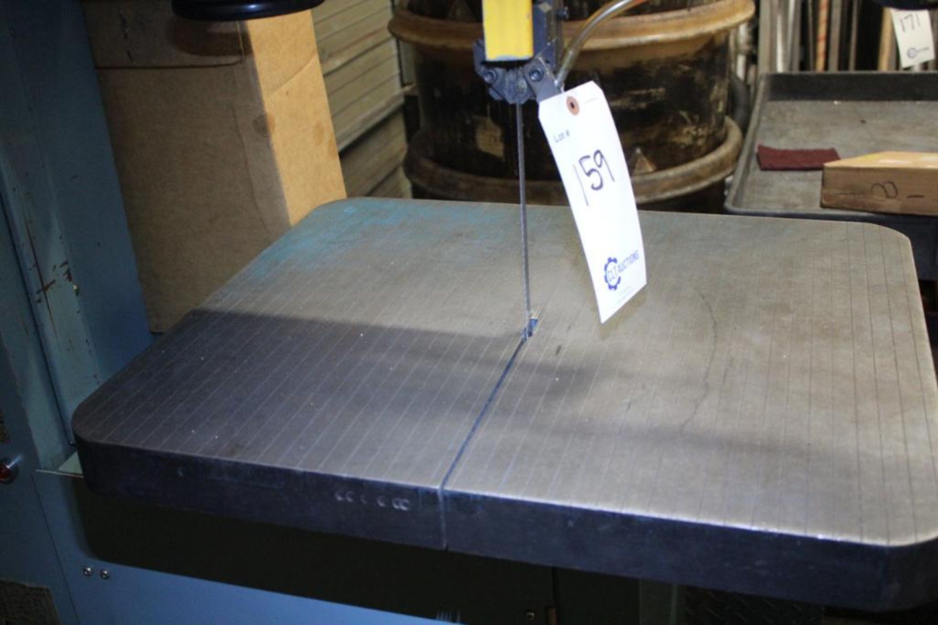 18" vertical band saw w/ blade welder - Image 7 of 8