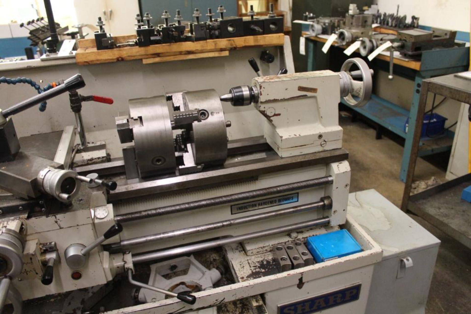 Sharp 1340F Gap bed lathe - Image 4 of 13