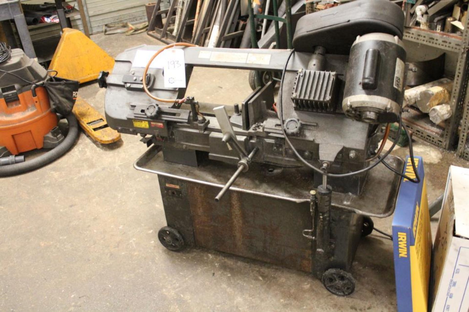 7" horizontal bandsaw model 3024-00620 - Image 2 of 6