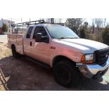 2004 Ford F250 extended cab w/ utility body 5.7L V8, Vin 1FTNX21L34ED89473