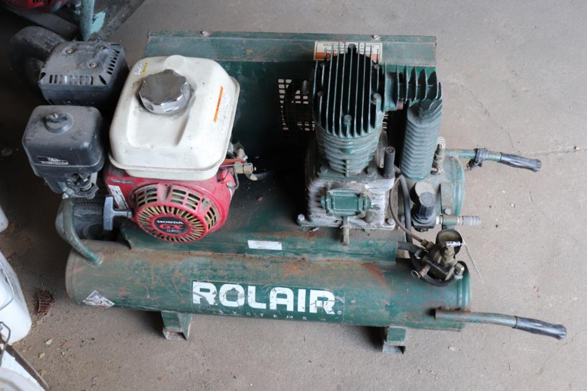 Rolair 6590HK18-0133 6.5 hp portable gas compressor