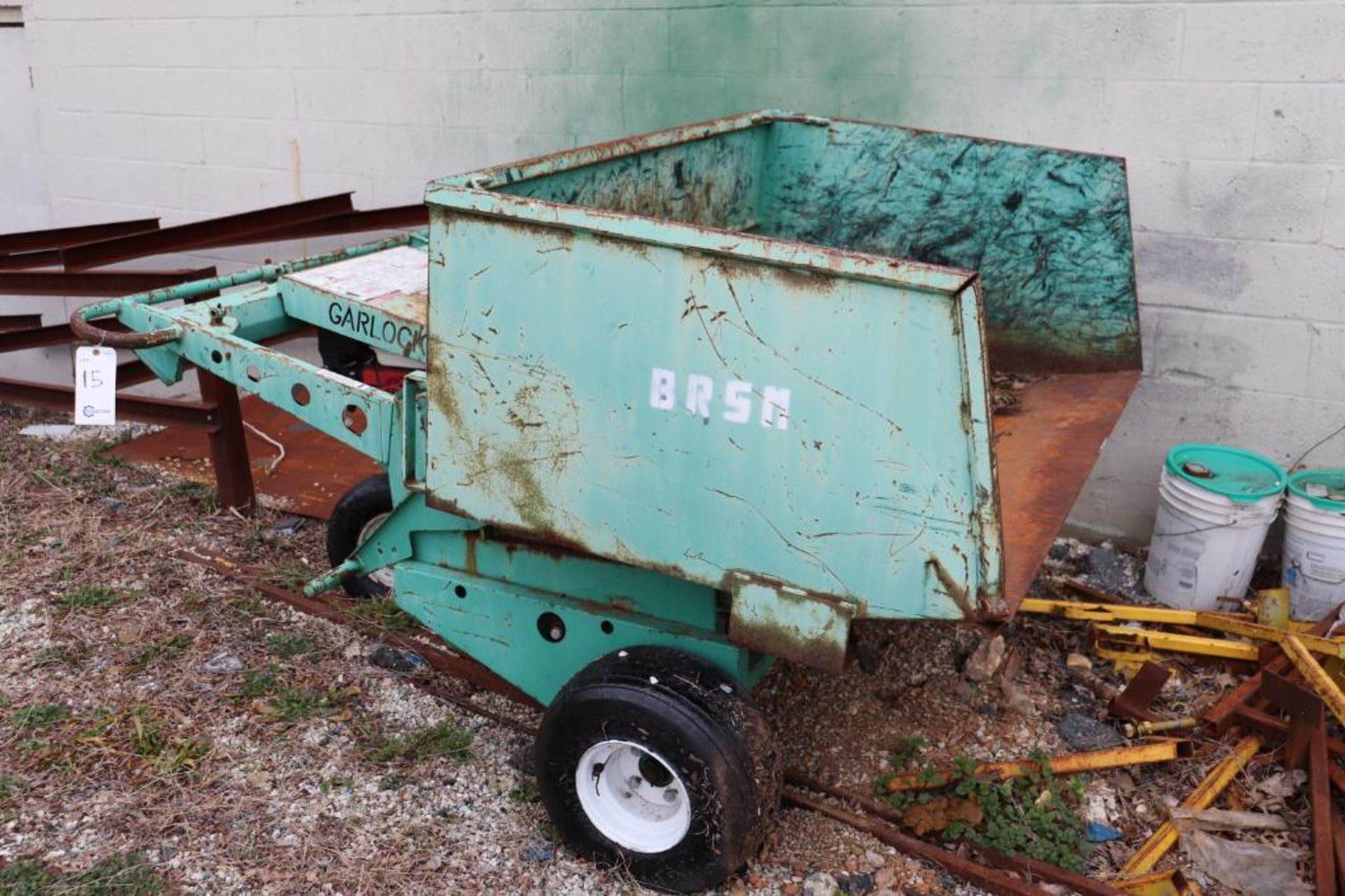 Garlock NO.30 gas powered dump tray