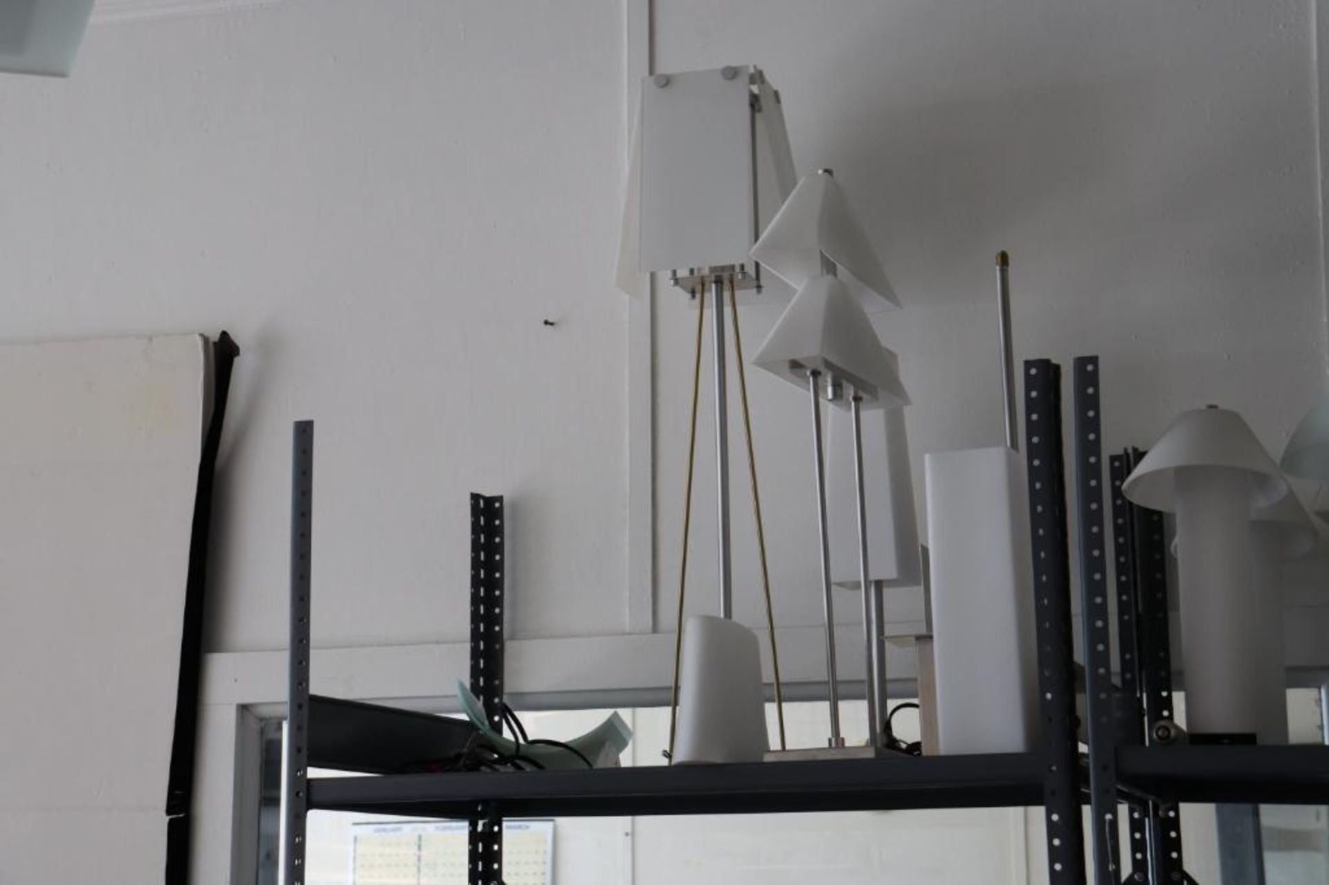 Shelving w/ contents, fixture components - Image 4 of 5