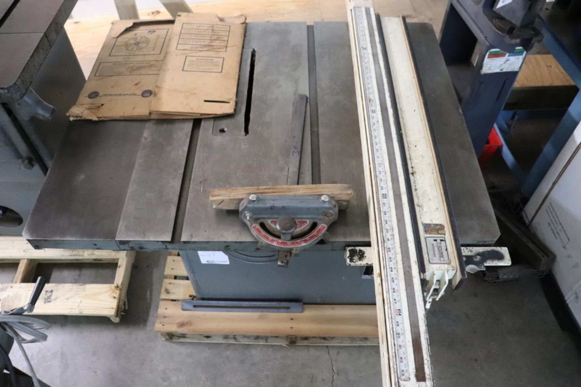 Rockwell Model 12/14 table saw w/ 52" Biesemeyer fence - Image 2 of 6