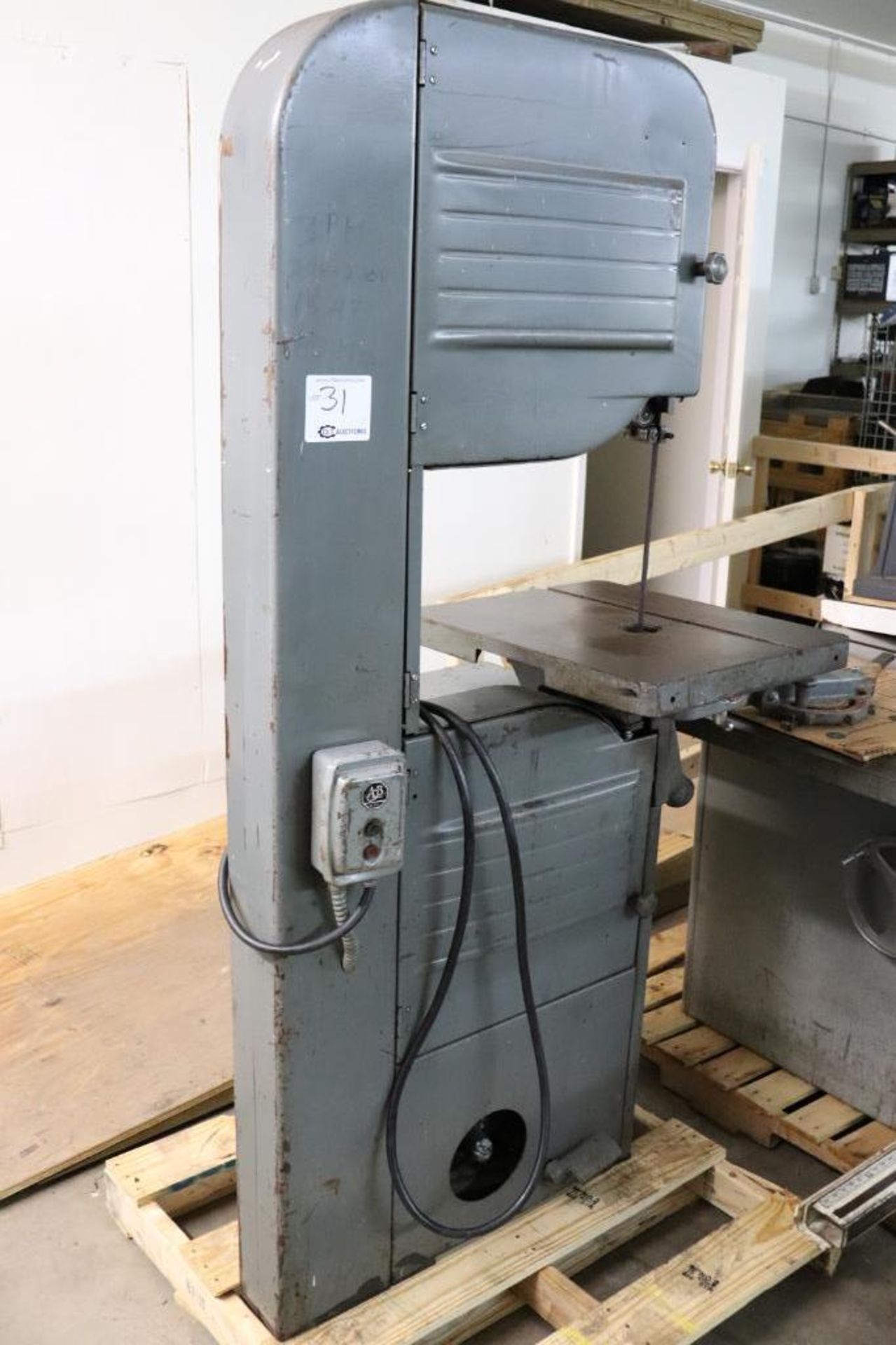 Rockwell 121-7630 20" vertical bandsaw - Image 2 of 5