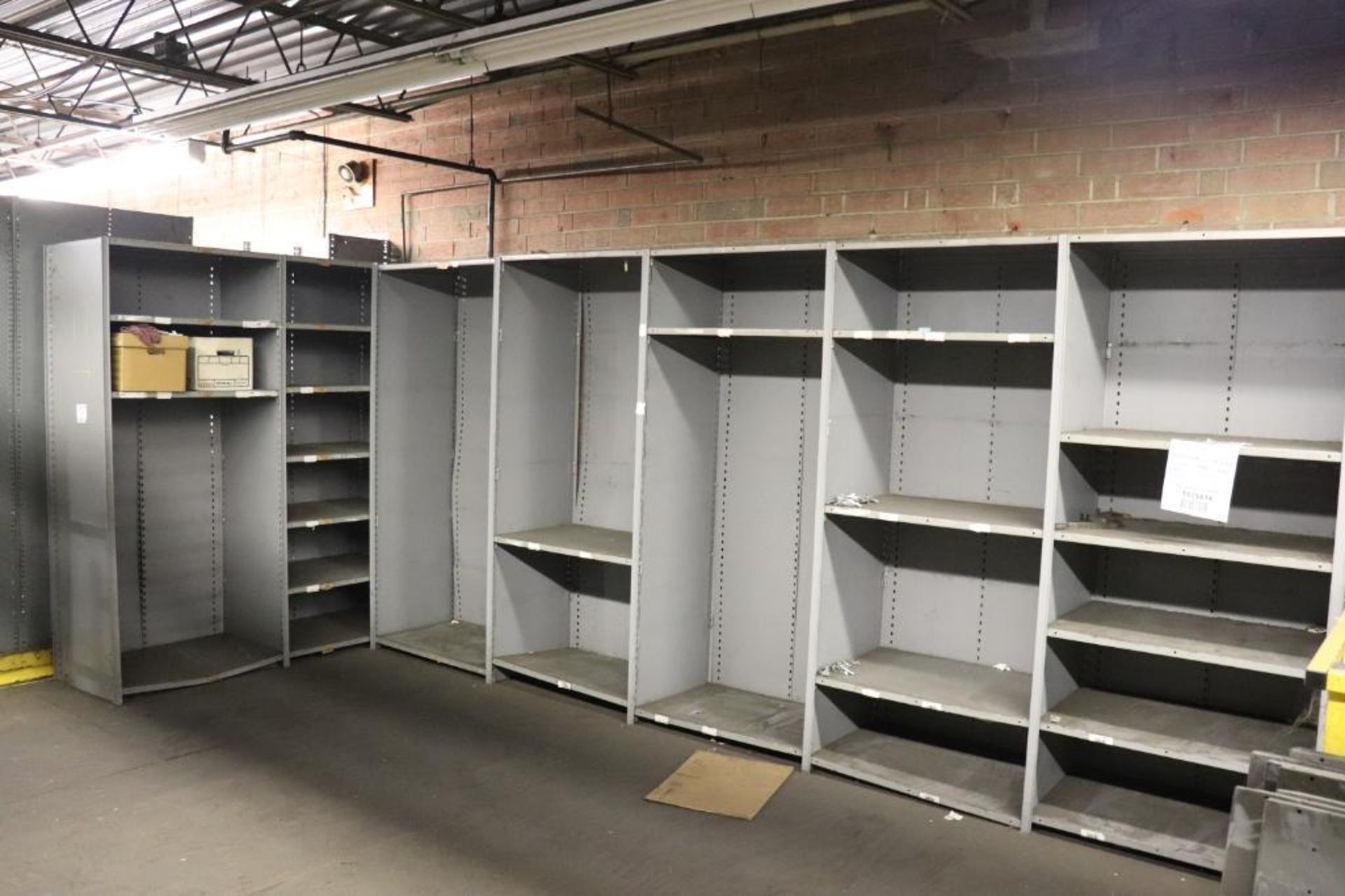 Parts shelving units - Image 2 of 9