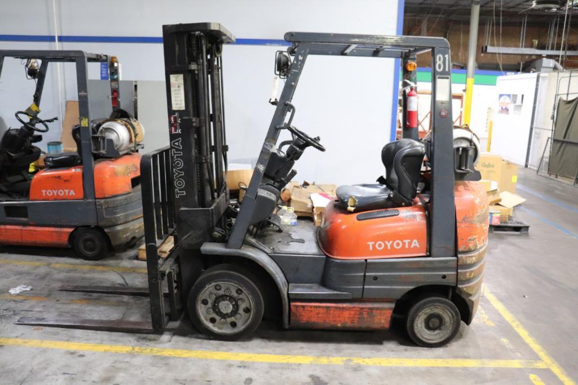 Toyota 6FGCU25 5000lbs forklift - Image 2 of 7