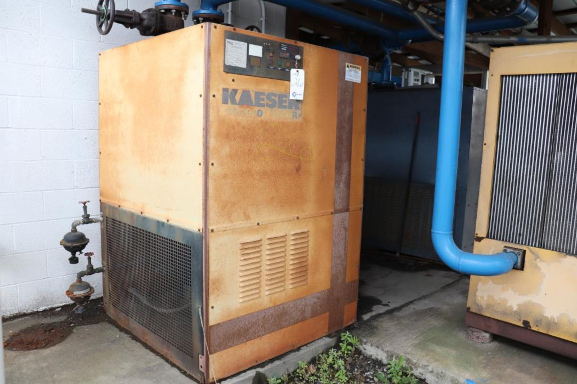 Quincy QSI1500 & Kaeser rotary screw compressors w/ dryer and tank - Image 12 of 28