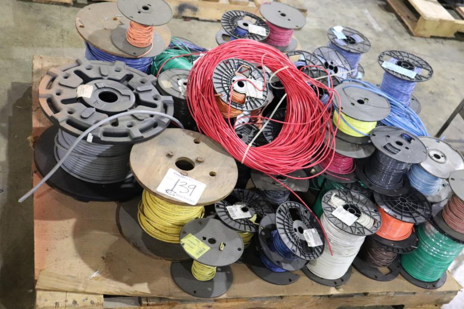 Pallet of wire