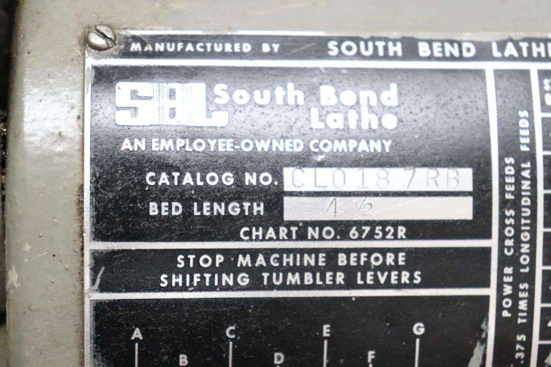 South Bend Heavy 10" Lathe - Image 8 of 9