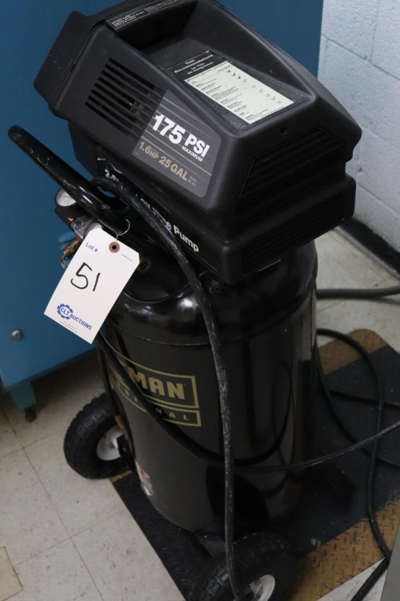 Craftsman 1.6HP air compressor 919.167784 - Image 2 of 5