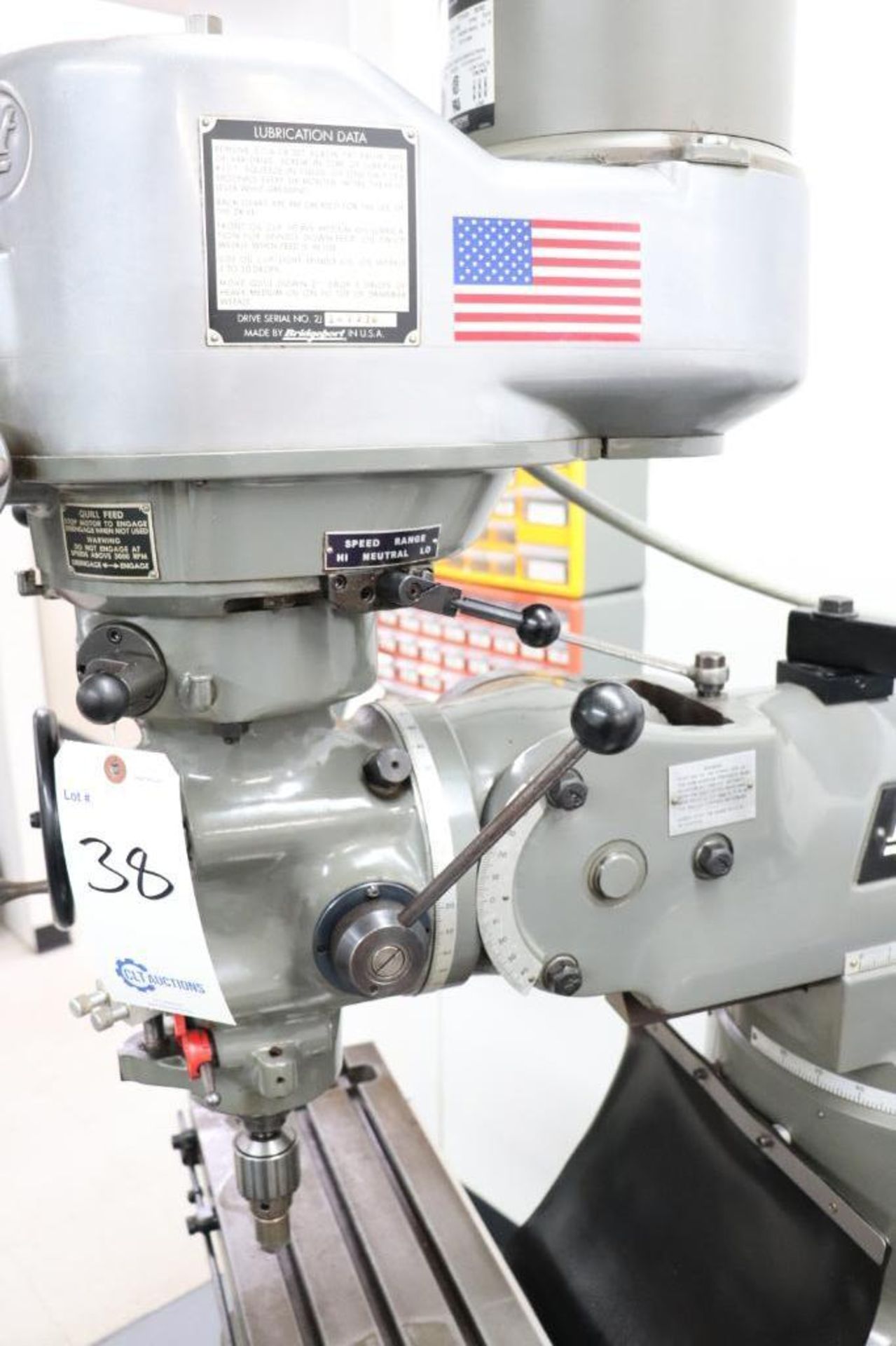 Bridgeport Series 1 Vertical Milling Machine - Image 8 of 14