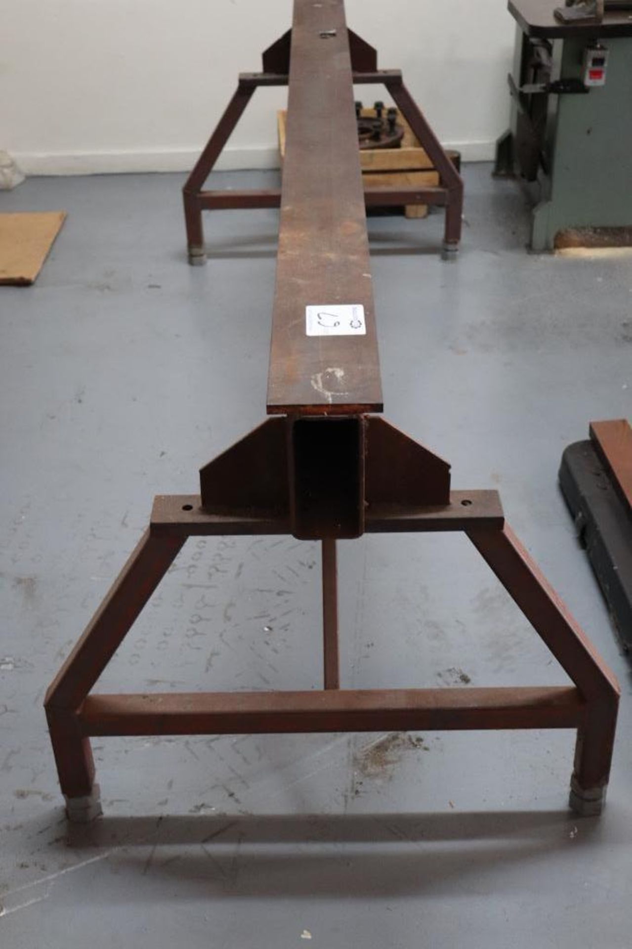 I-beam stand, 102" L - Image 2 of 2