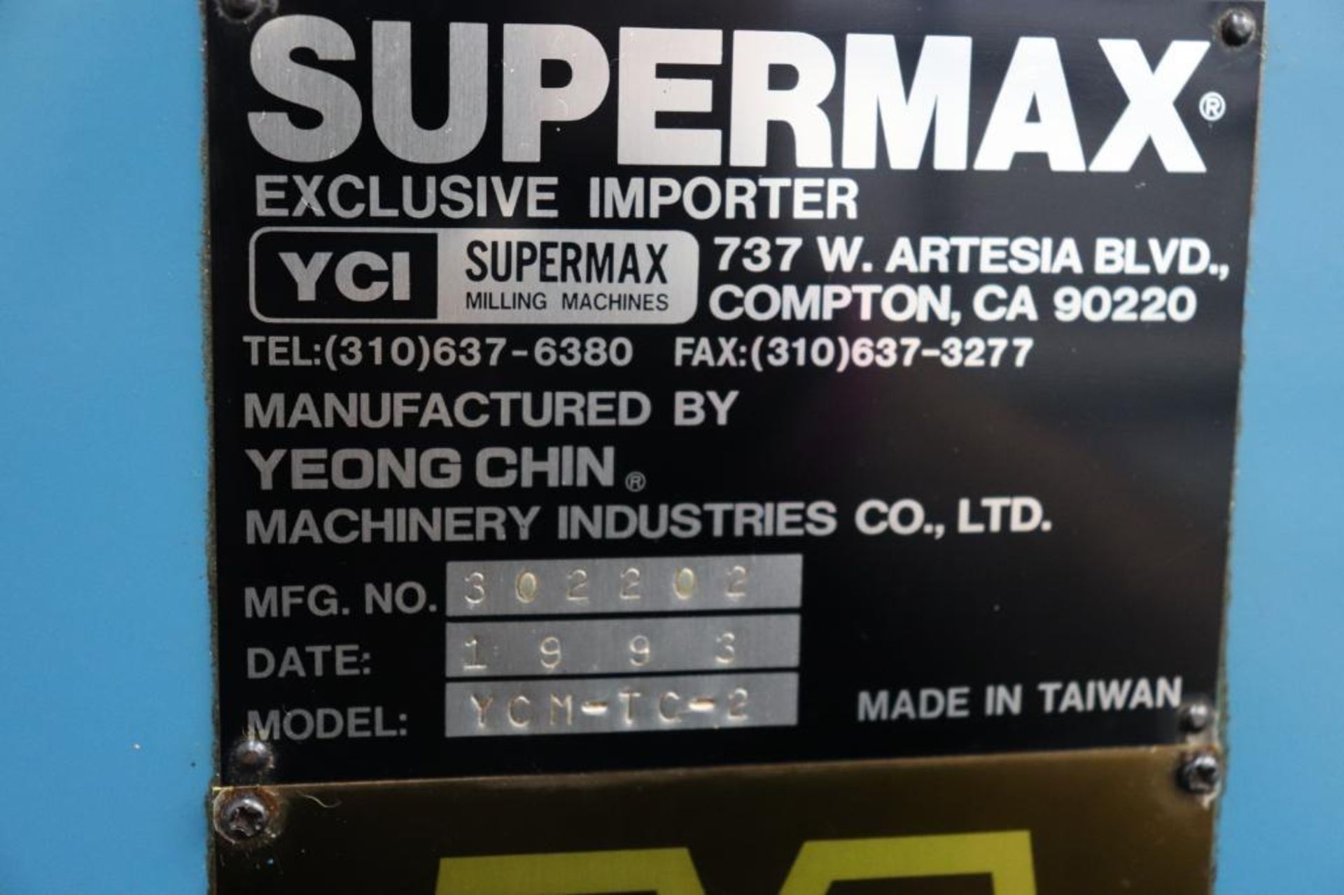 Supermax YCM TC2 CNC Lathe - Image 13 of 15