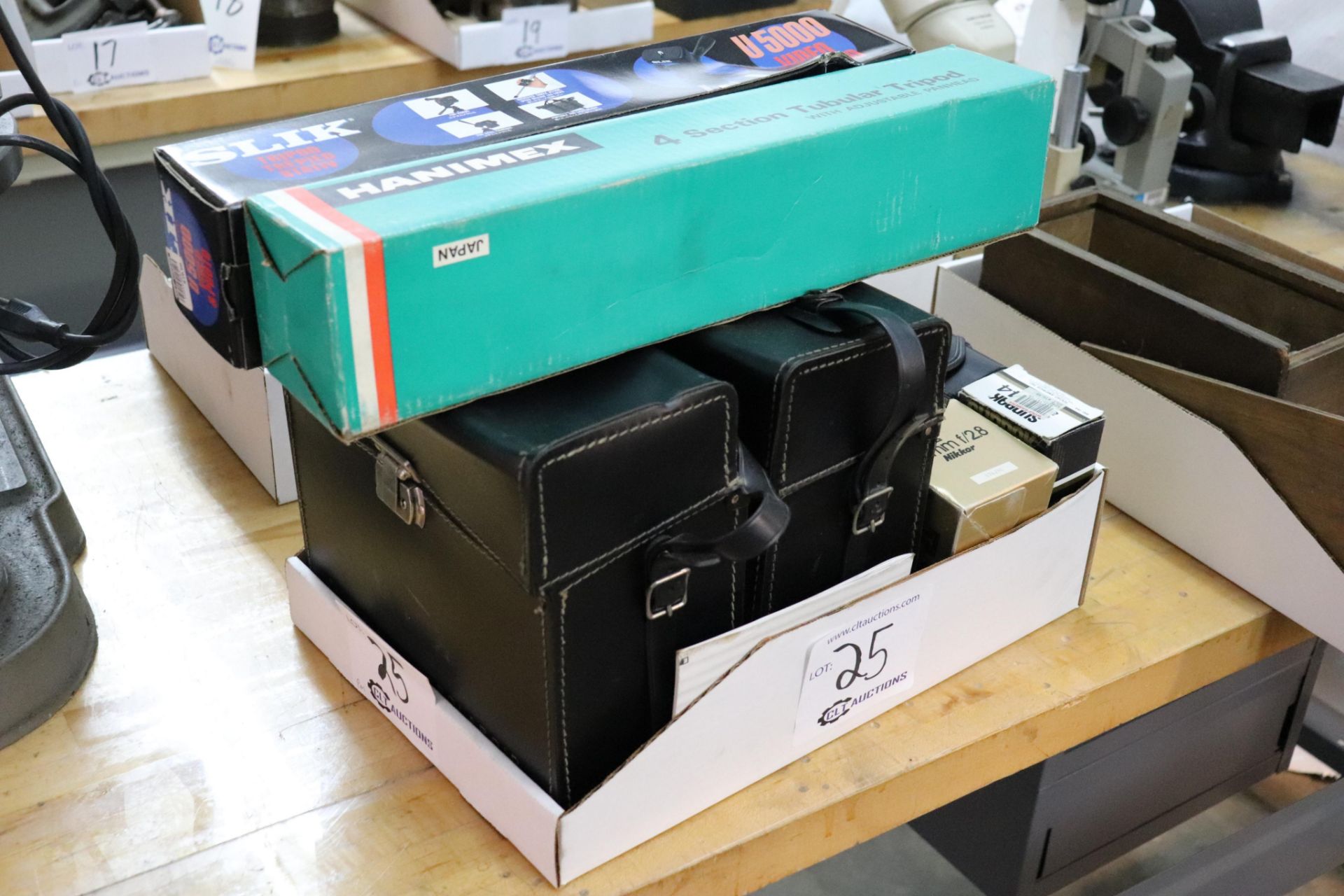 Vintage Nikon & Polaroid cameras