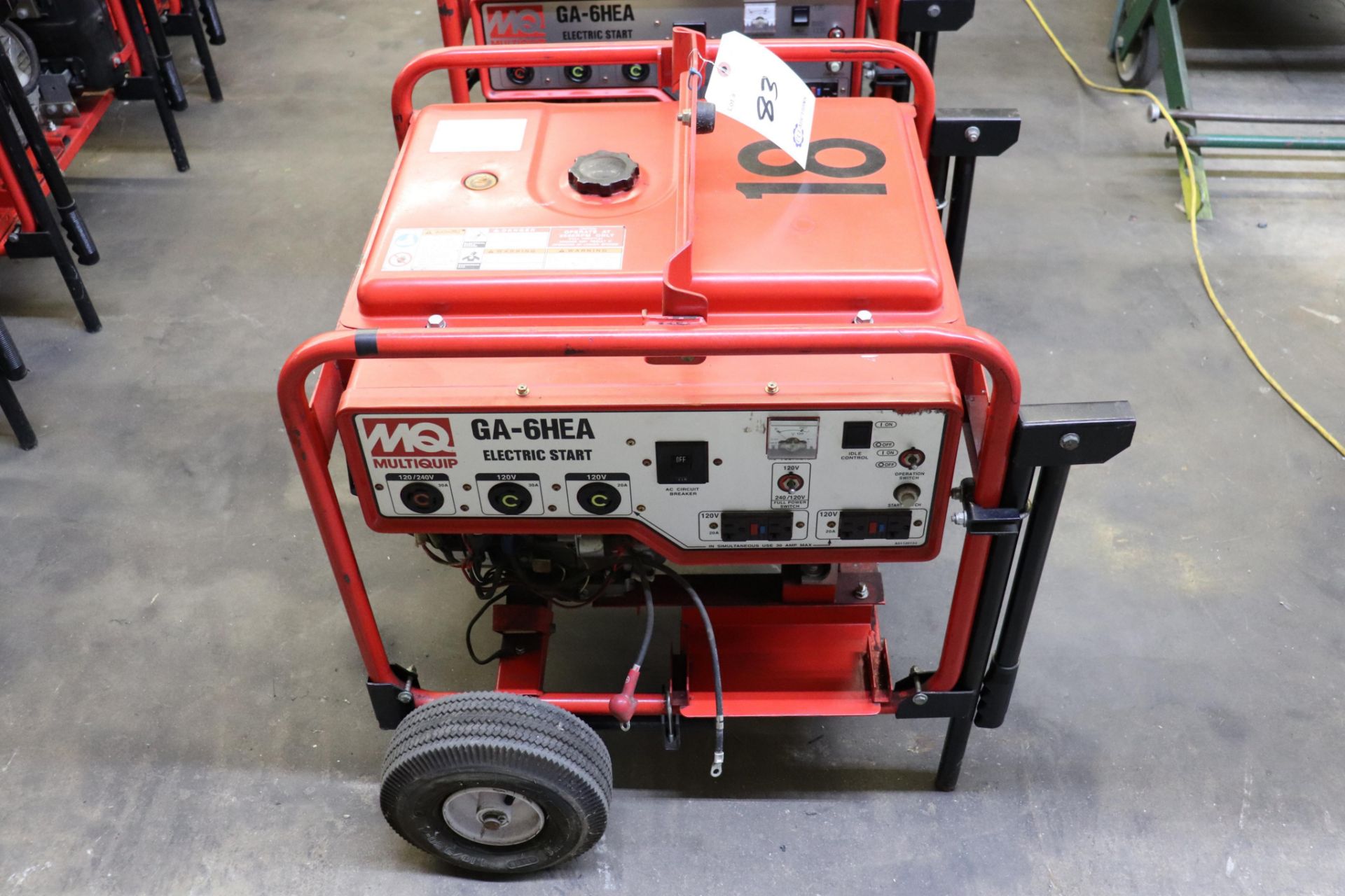 Multiquip GA-6HEA electric start 6000 watt generator